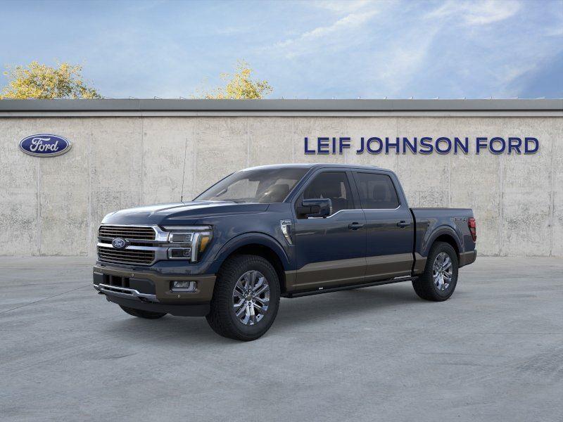 Antimatter Blue/Marsh Gray 2026 Ford F-150 Pickup Truck Four-Wheel Drive Automatic