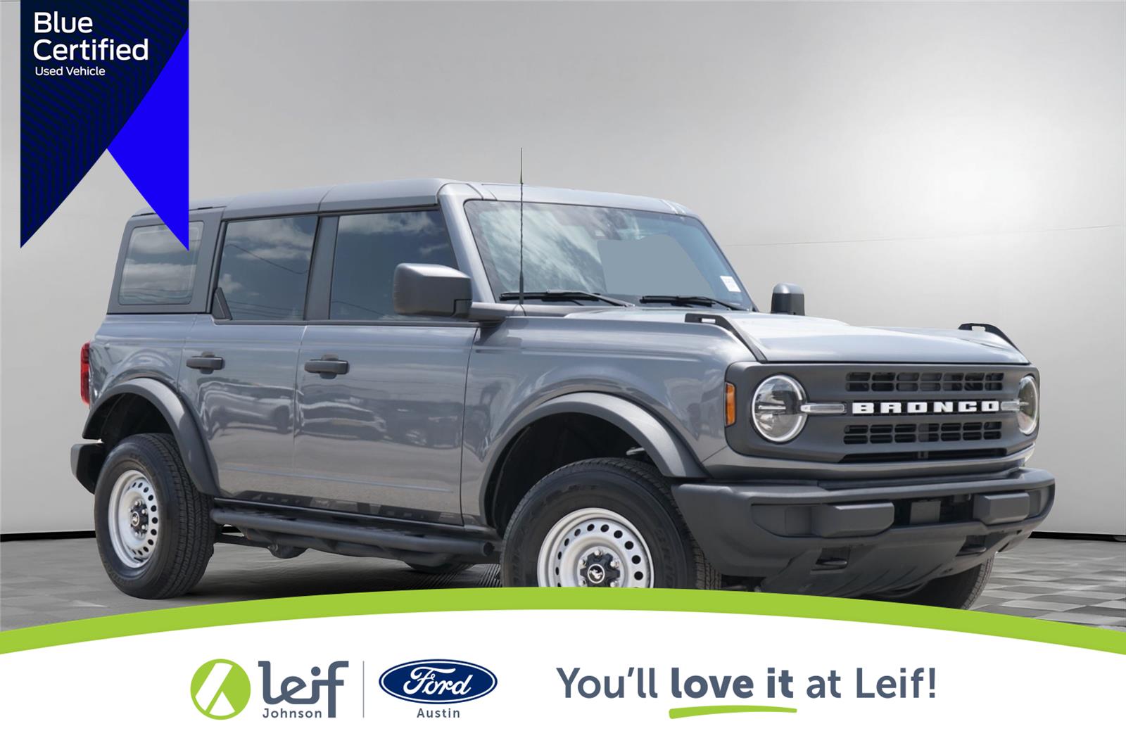 Carbonized Gray 2025 Ford Bronco SUV / Crossover Four-Wheel Drive 7-Speed Manual