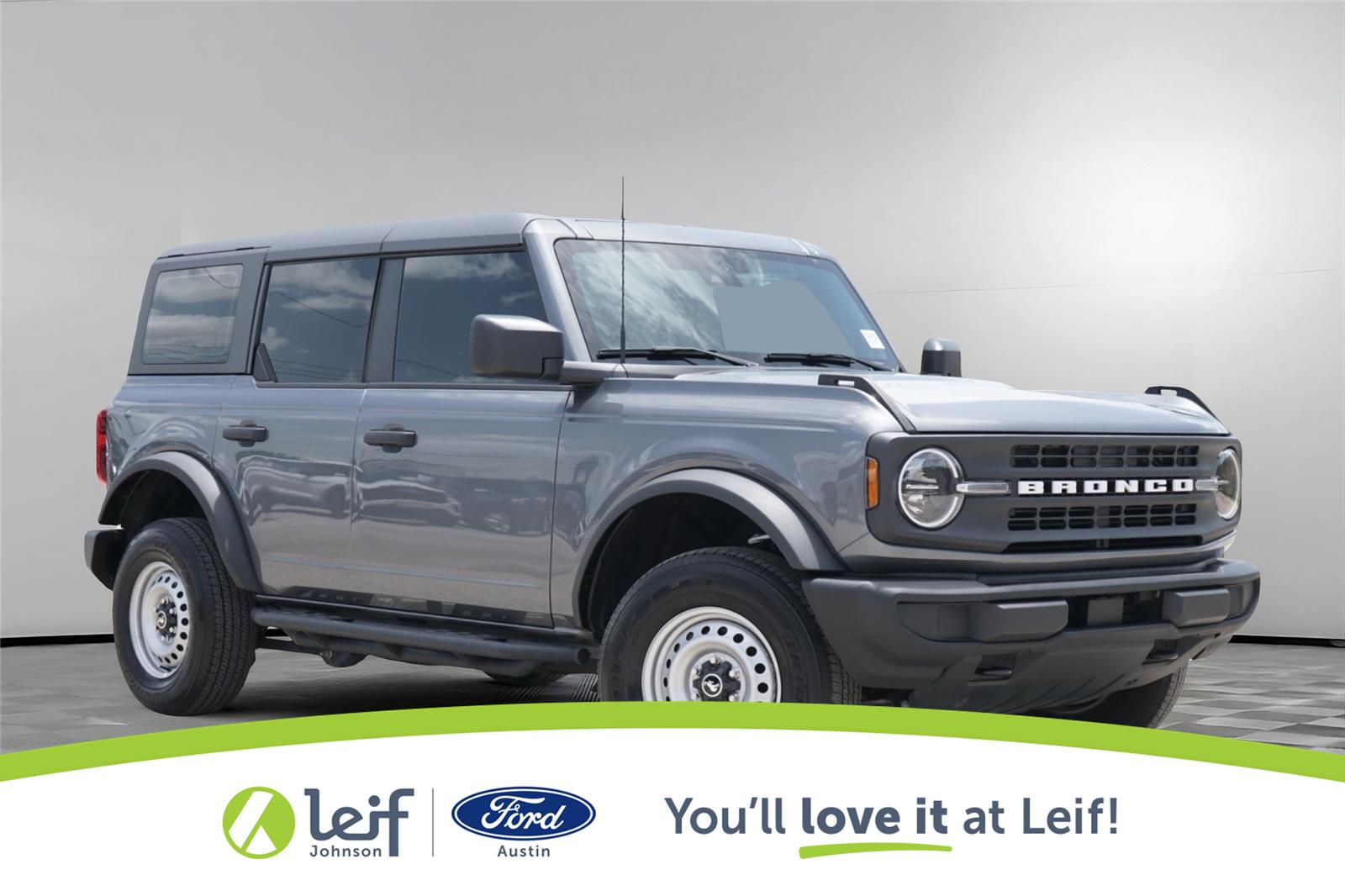 Carbonized Gray 2025 Ford Bronco SUV / Crossover Four-Wheel Drive 7-Speed Manual