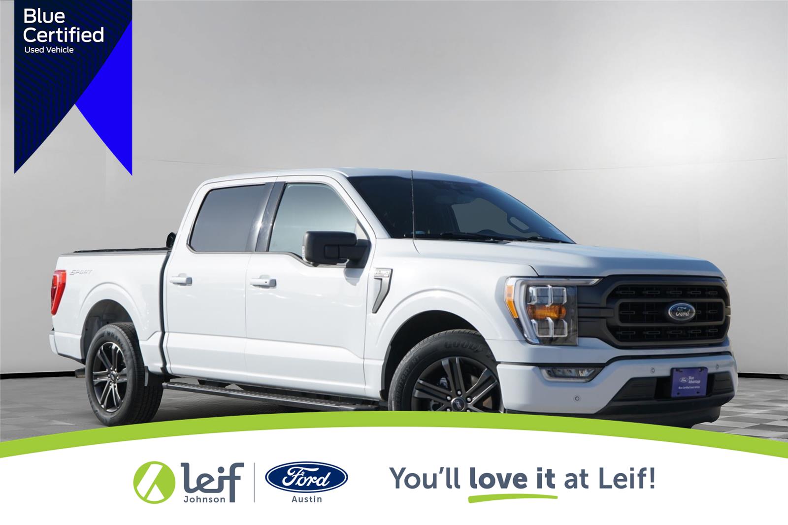 Space White 2022 Ford F-150 Pickup Truck 4X2 Automatic