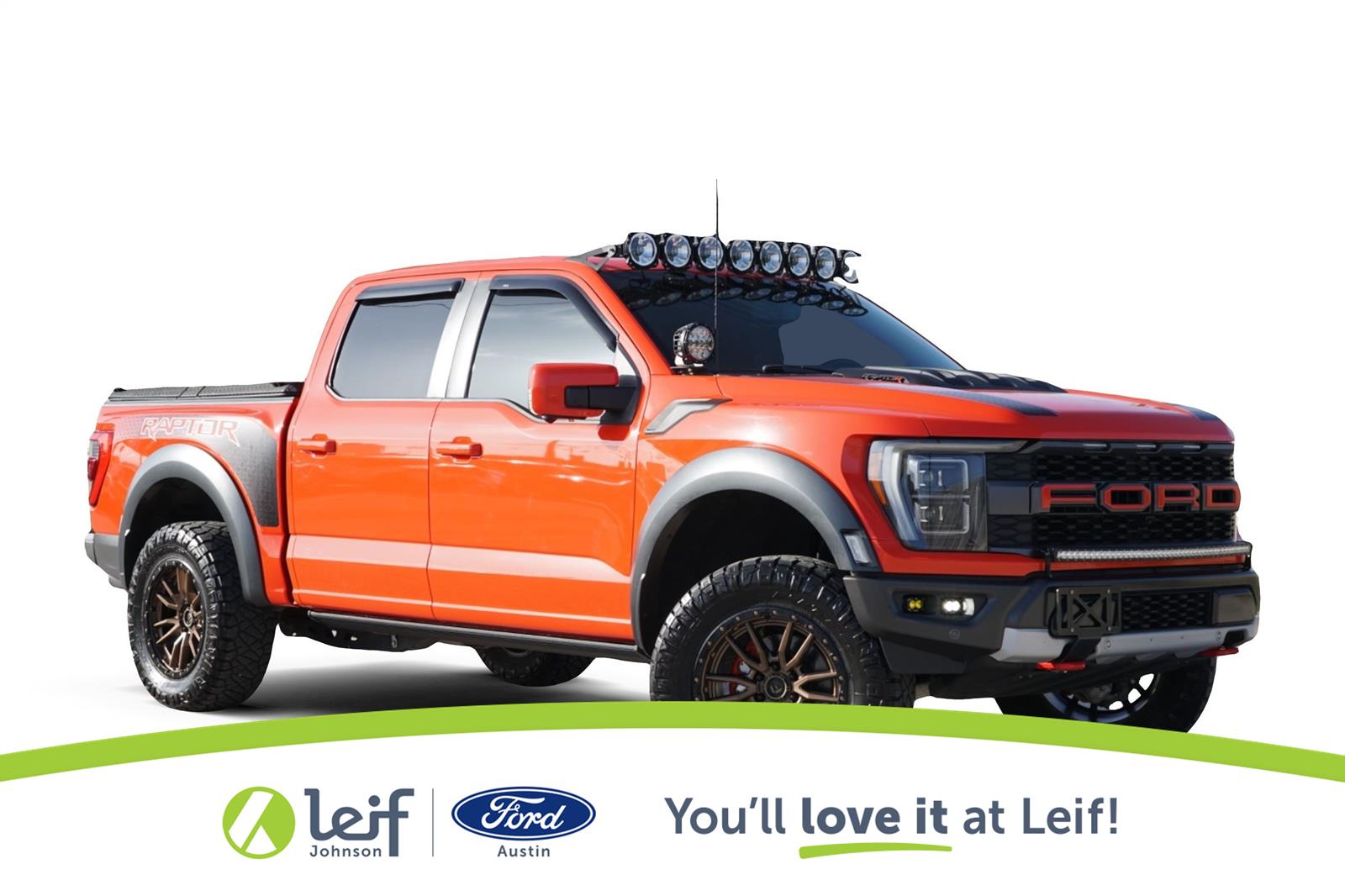 Code Orange 2022 Ford F-150 Pickup Truck Four-Wheel Drive Automatic