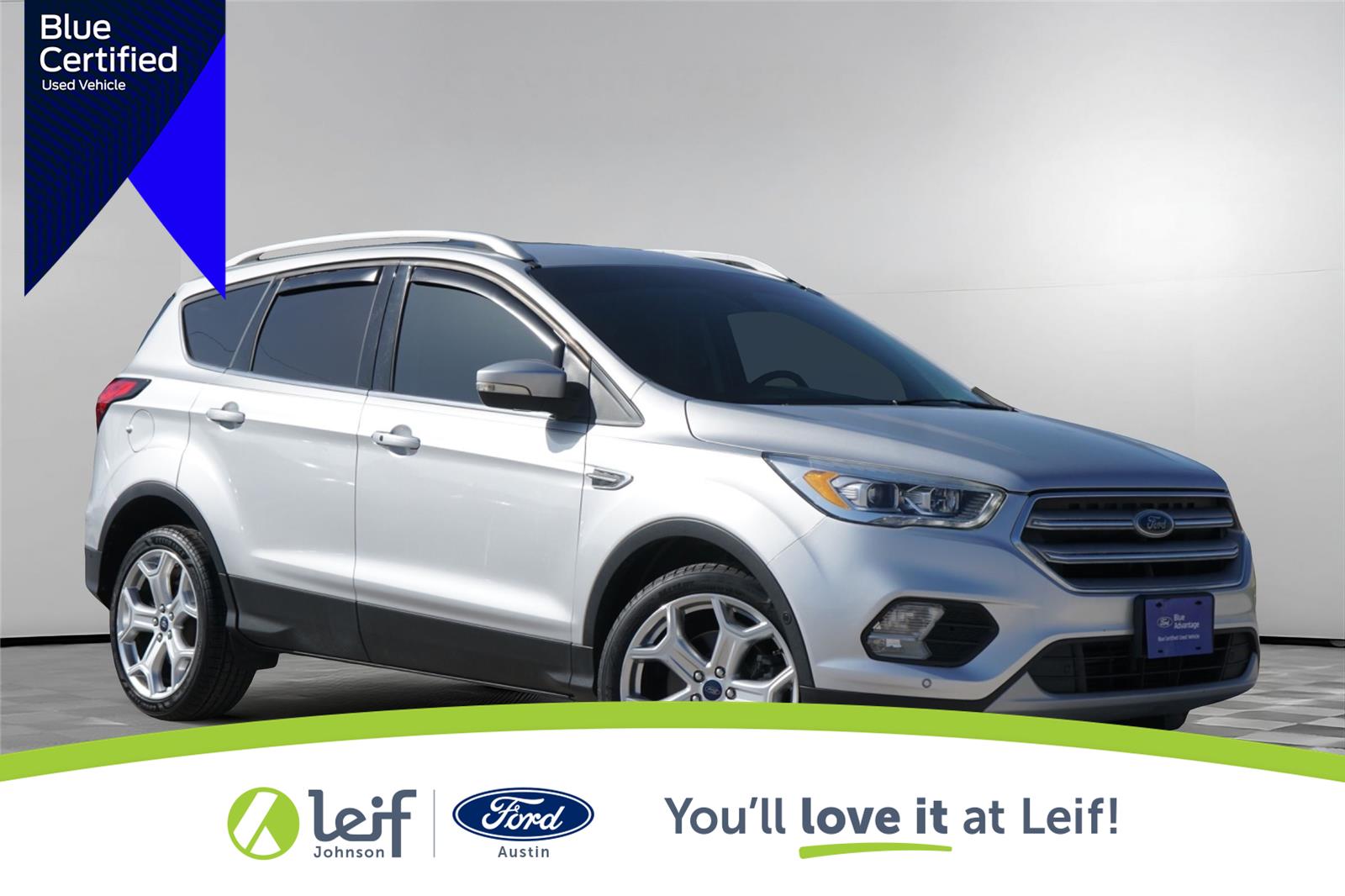 Ingot Silver 2019 Ford Escape SUV / Crossover Front-Wheel Drive 6-Speed Automatic
