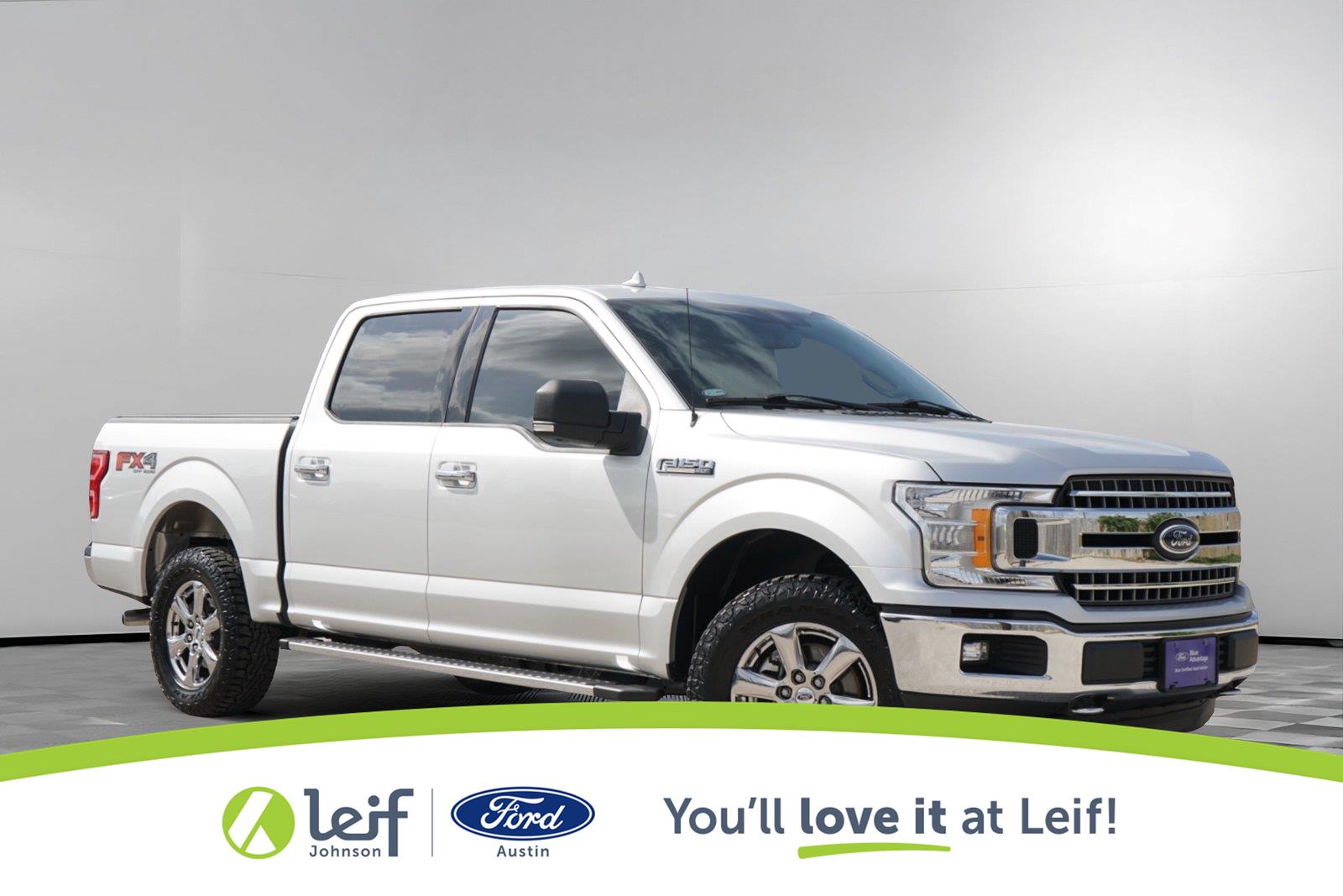 Ingot Silver 2018 Ford F-150 Pickup Truck Four-Wheel Drive Automatic