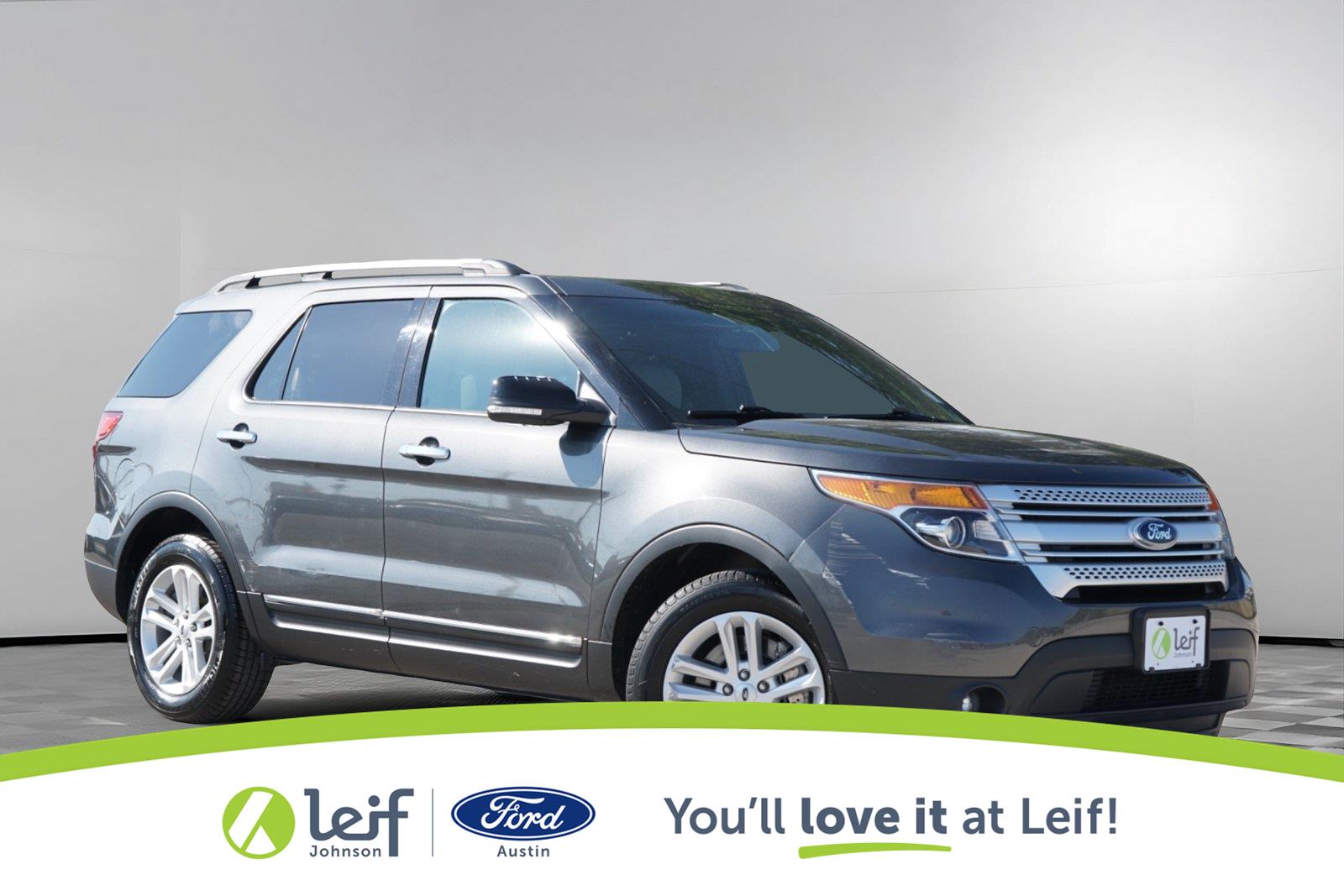 Gray (Magnetic Metallic) 2015 Ford Explorer SUV / Crossover Front-Wheel Drive 6-Speed Automatic