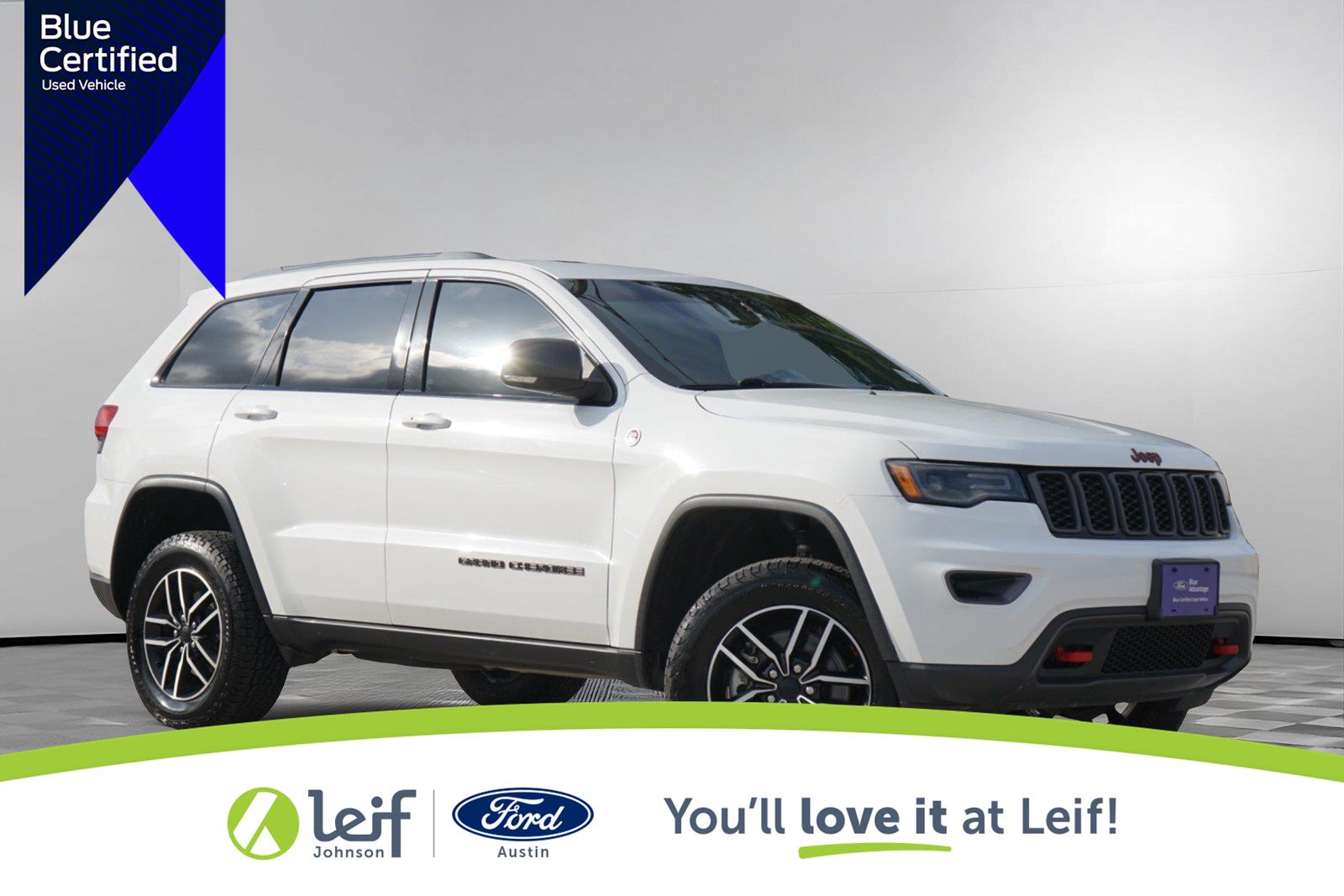 Bright White Clearcoat 2021 Jeep Grand Cherokee SUV / Crossover Four-Wheel Drive 8-Speed Automatic
