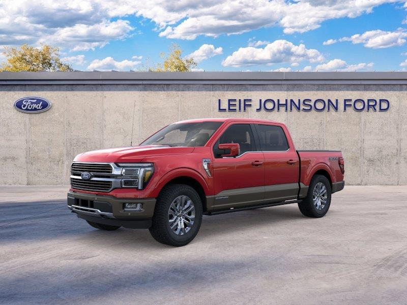 Ruby Red Metallic Tinted Clearcoat/Marsh Gray 2026 Ford F-150 Pickup Truck Four-Wheel Drive Automatic