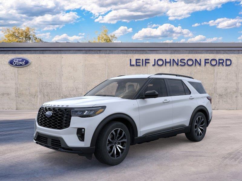Space White 2026 Ford Explorer SUV / Crossover Rear-Wheel Drive Automatic