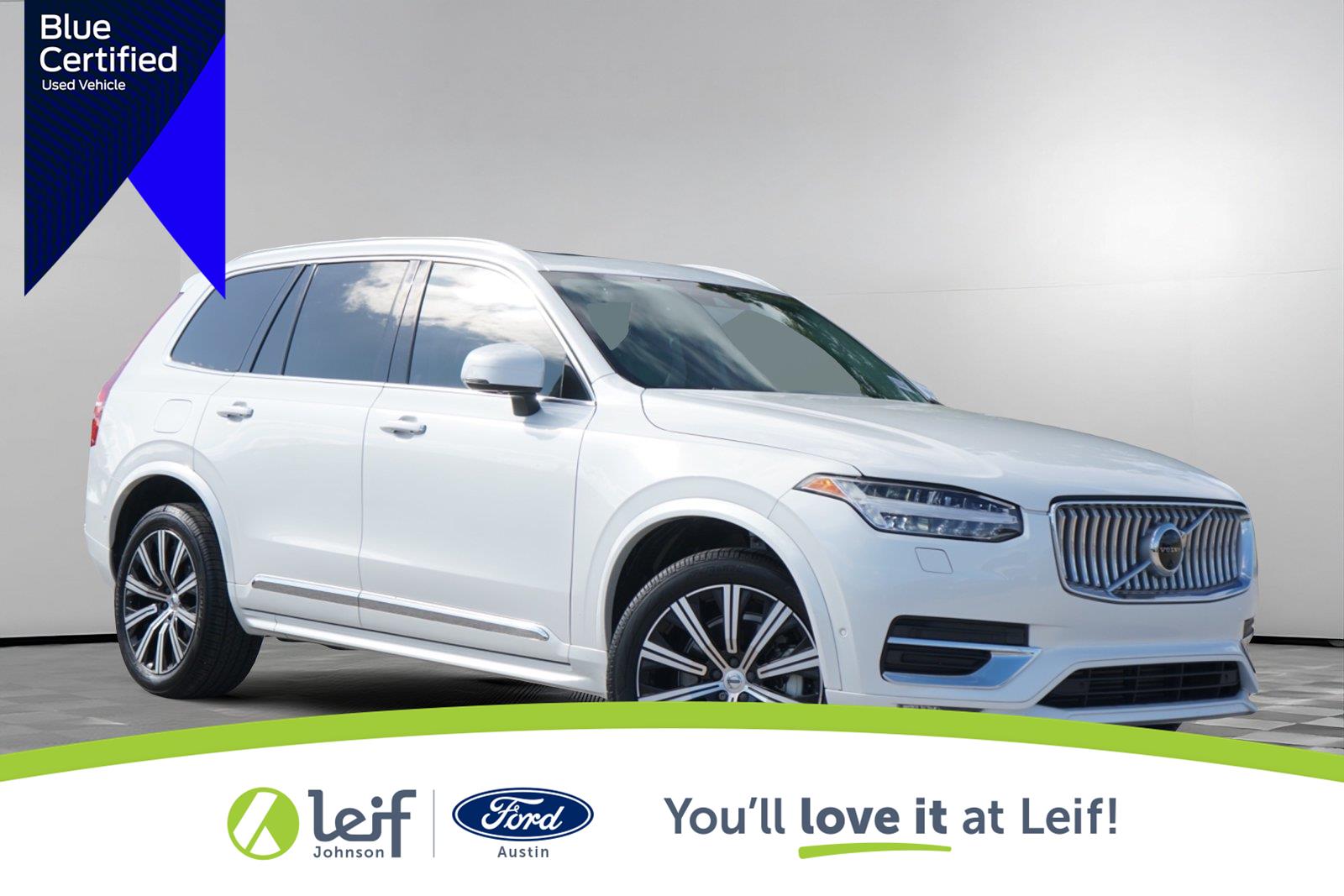 Crystal White Metallic 2022 Volvo XC90 SUV / Crossover All-Wheel Drive Automatic