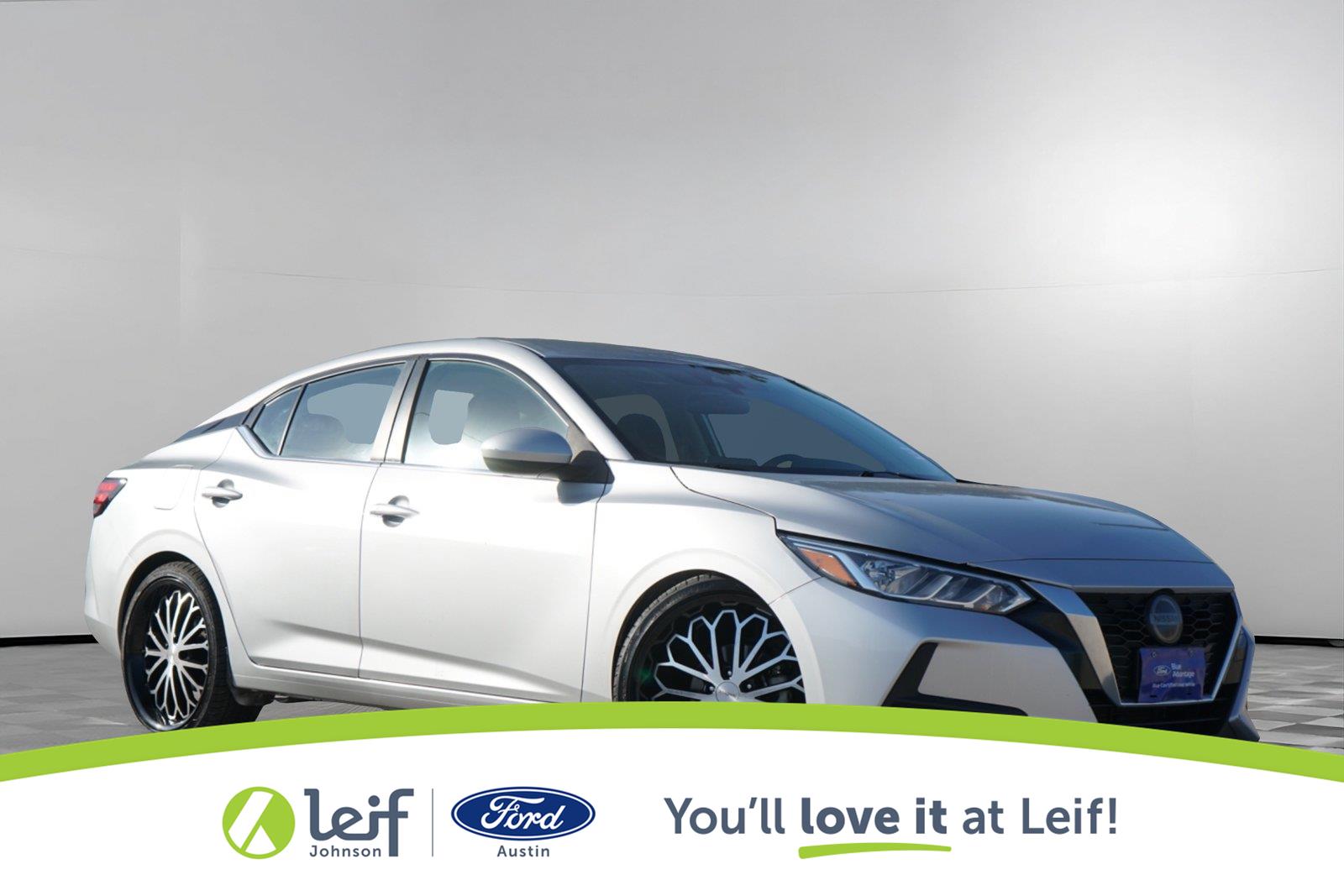 Brilliant Silver Metallic 2023 Nissan Sentra Sedan Front-Wheel Drive Continuously Variable Transmission