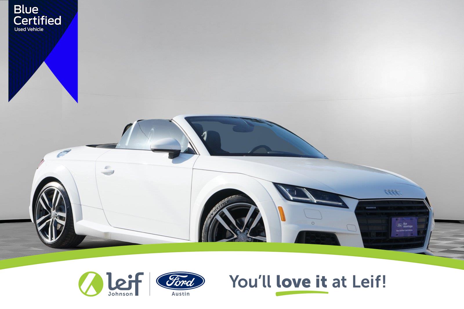 Ibis White/Black Roof 2020 Audi TT Convertible All-Wheel Drive Automatic