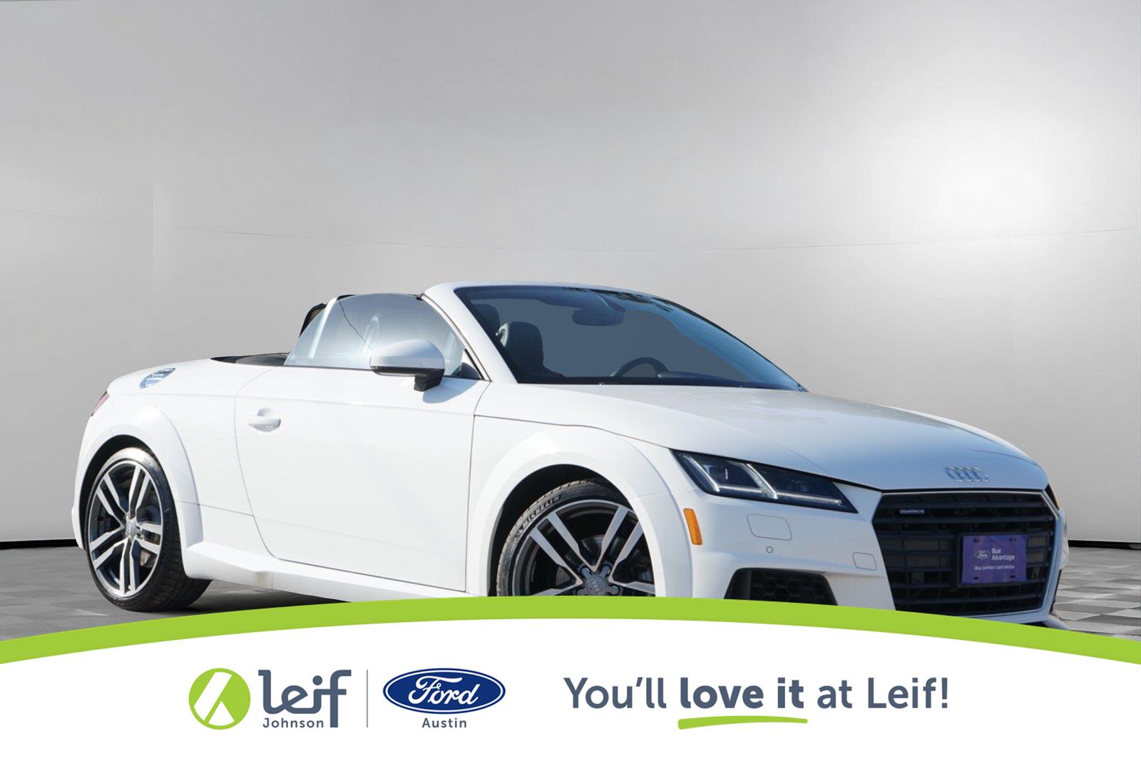 Ibis White/Black Roof 2020 Audi TT Convertible All-Wheel Drive Automatic