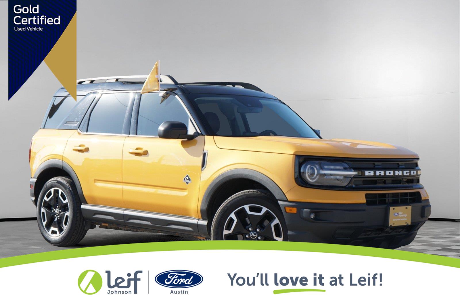 Cyber Orange Metallic Tri-Coat 2022 Ford Bronco Sport SUV / Crossover All-Wheel Drive 8-Speed Automatic