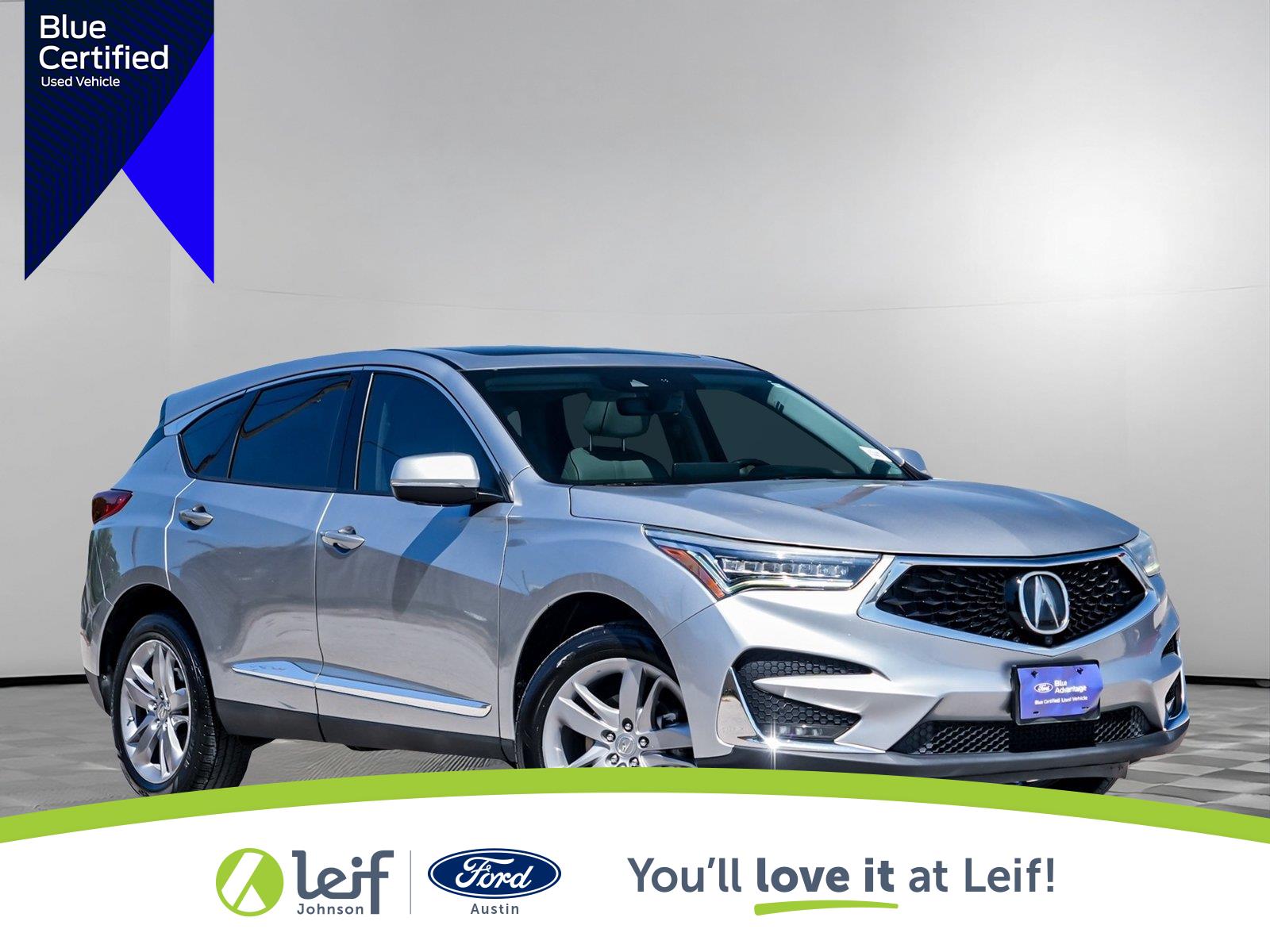 Lunar Silver Metallic 2019 Acura RDX SUV / Crossover Front-Wheel Drive Automatic