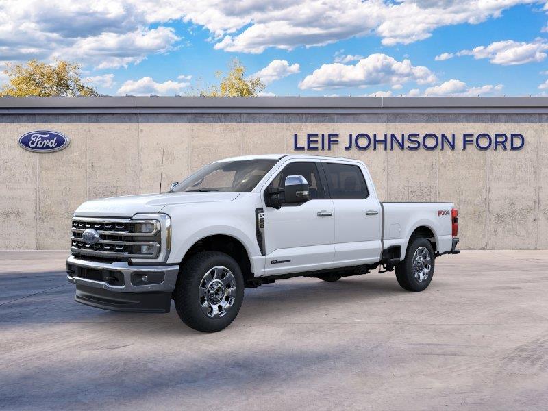 Star White Metallic Tri-Coat 2026 Ford F-250 Super Duty Pickup Truck Four-Wheel Drive Automatic