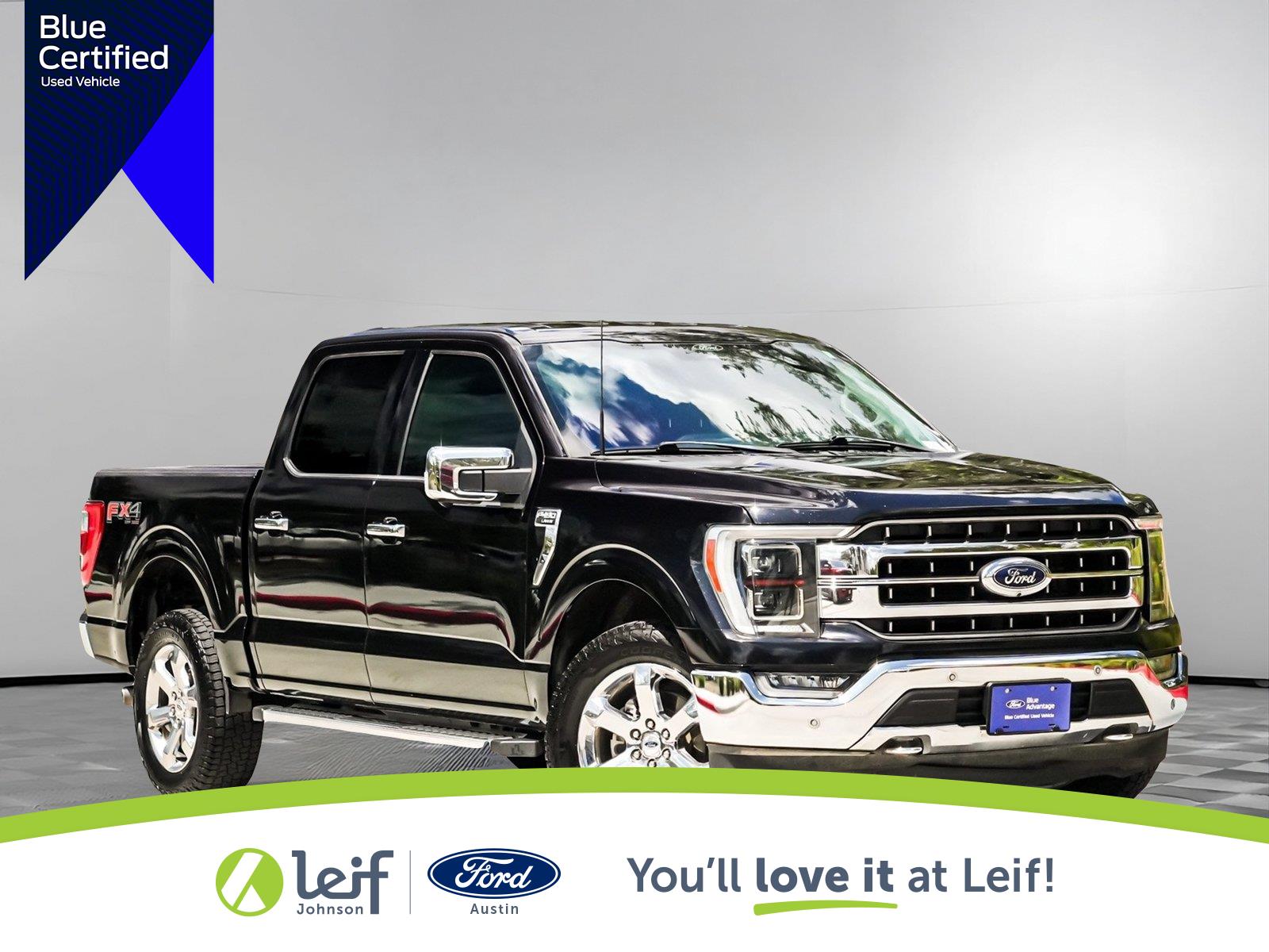 Agate Black 2022 Ford F-150 Pickup Truck Four-Wheel Drive Automatic