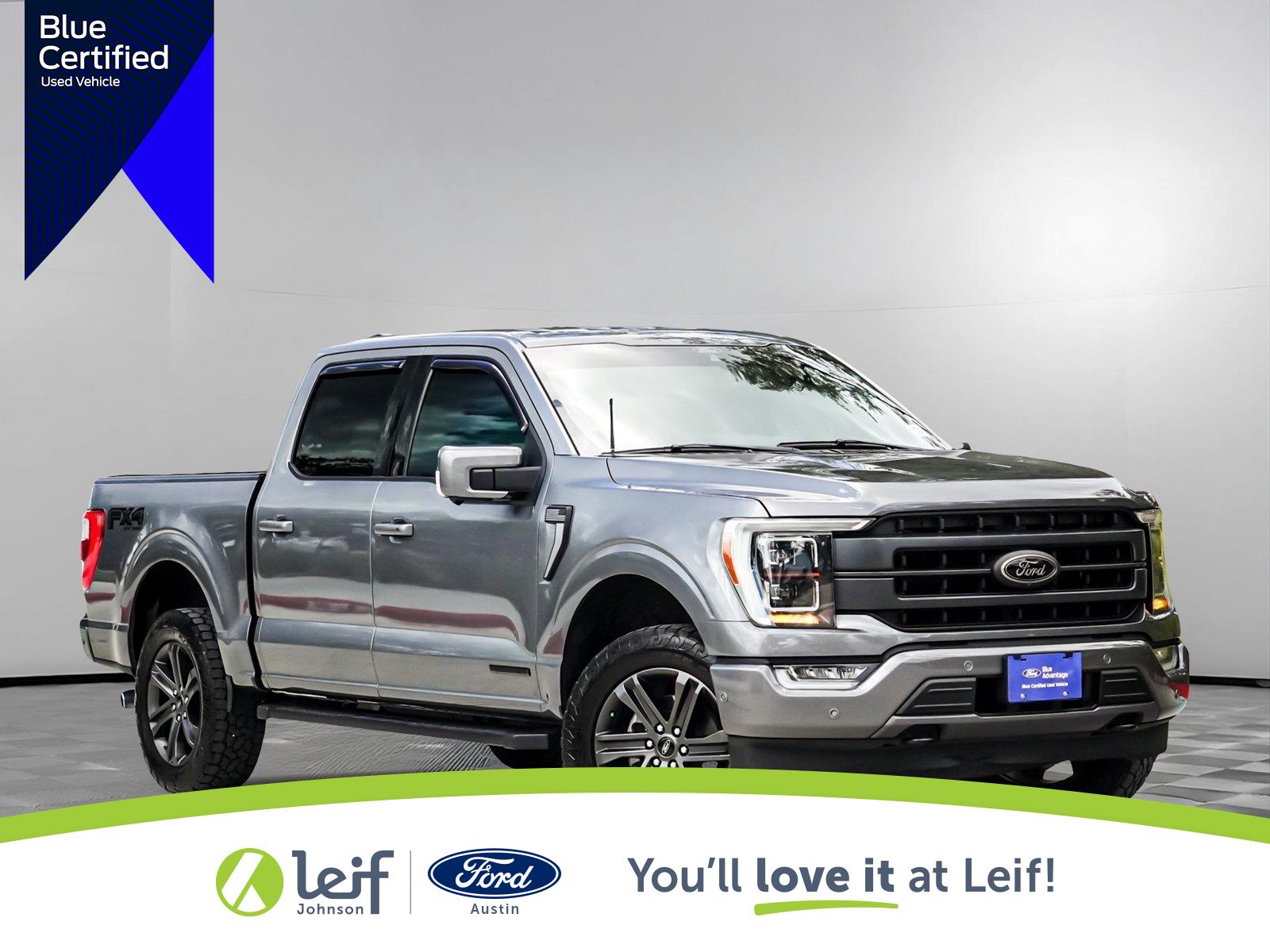 Carbonized Gray 2021 Ford F-150 Pickup Truck Four-Wheel Drive Automatic