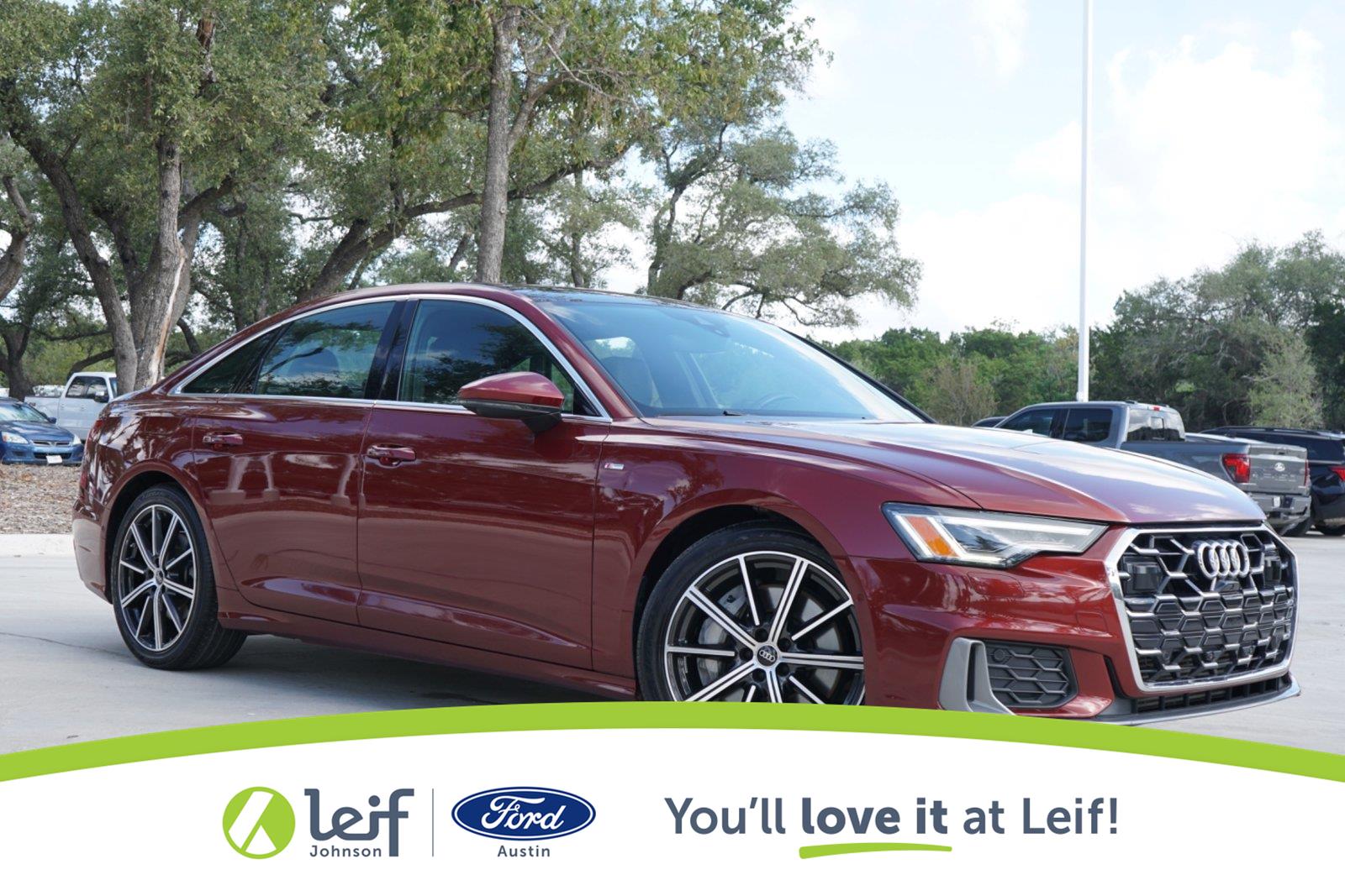 Grenadier Red Metallic 2024 Audi A6 Sedan All-Wheel Drive Automatic