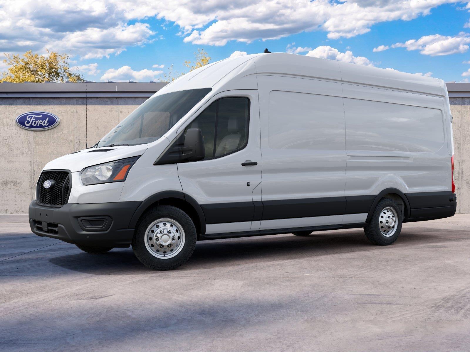 Oxford White 2027 Ford Transit Cargo Van  Automatic