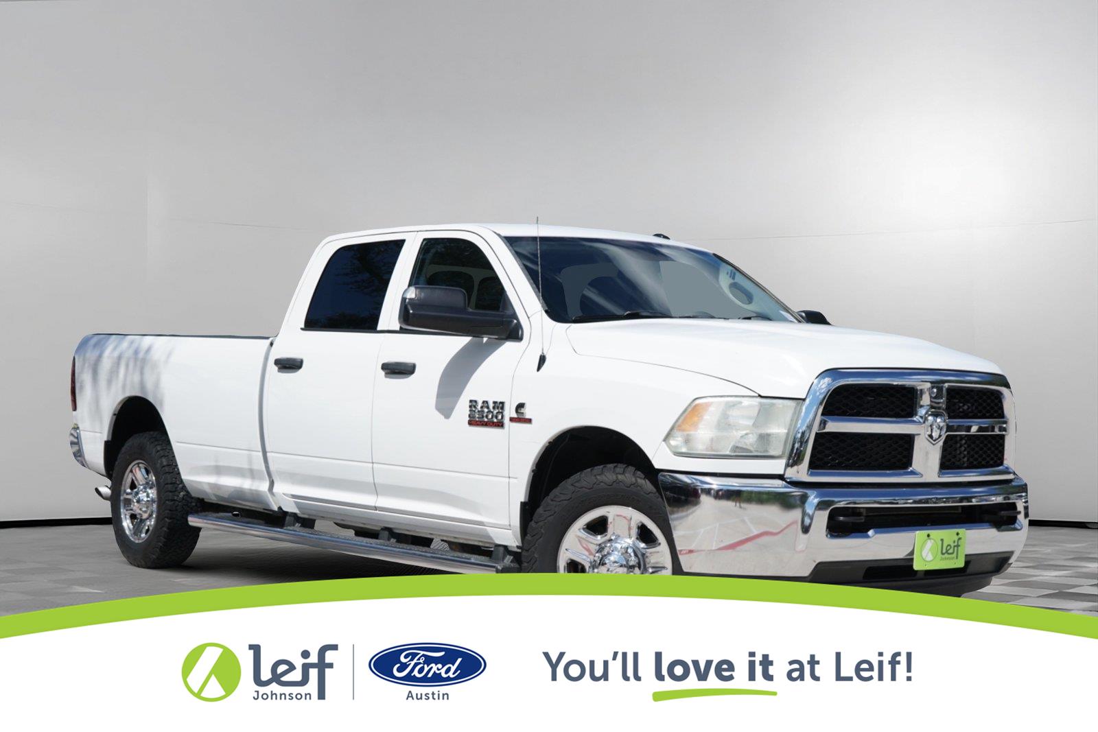 Bright White Clearcoat 2015 RAM 2500 Pickup Truck 4X2 6-Speed Automatic