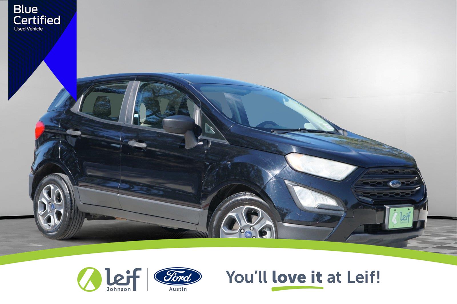 Shadow Black 2020 Ford EcoSport SUV / Crossover Front-Wheel Drive 6-Speed Automatic
