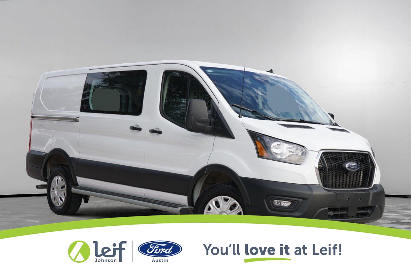 Oxford White 2025 Ford Transit Cargo Van Rear-Wheel Drive Automatic