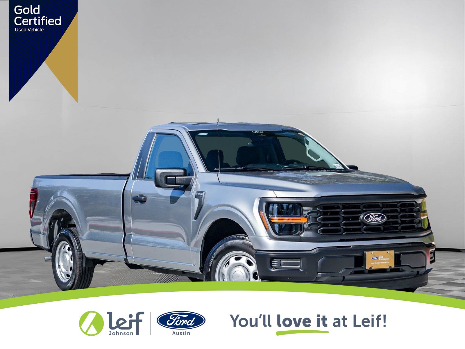 Iconic Silver 2024 Ford F-150 Pickup Truck 4X2 Automatic