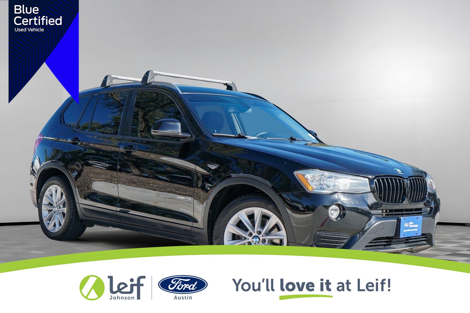 Jet Black 2017 BMW X3 SUV / Crossover All-Wheel Drive 8-Speed Automatic