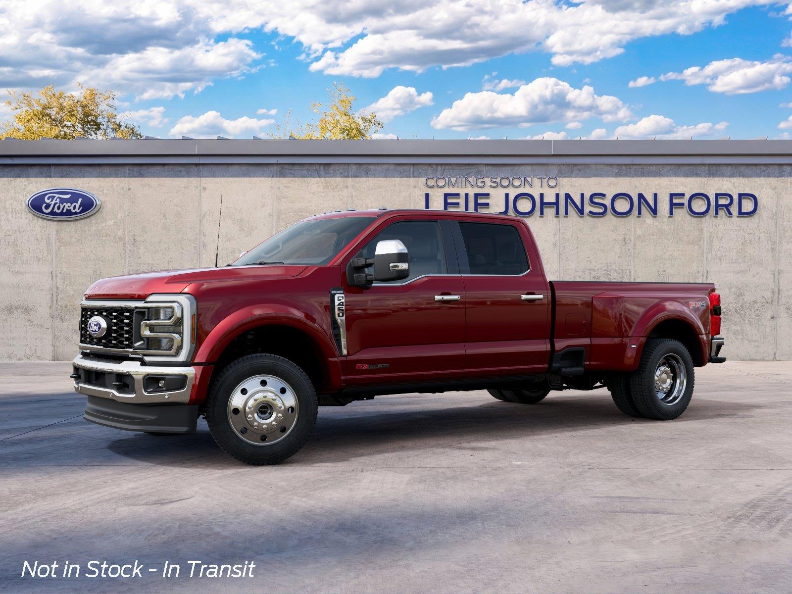 Ruby Red Metallic Tinted Clearcoat 2027 Ford F-450 Super Duty Pickup Truck Four-Wheel Drive Automatic