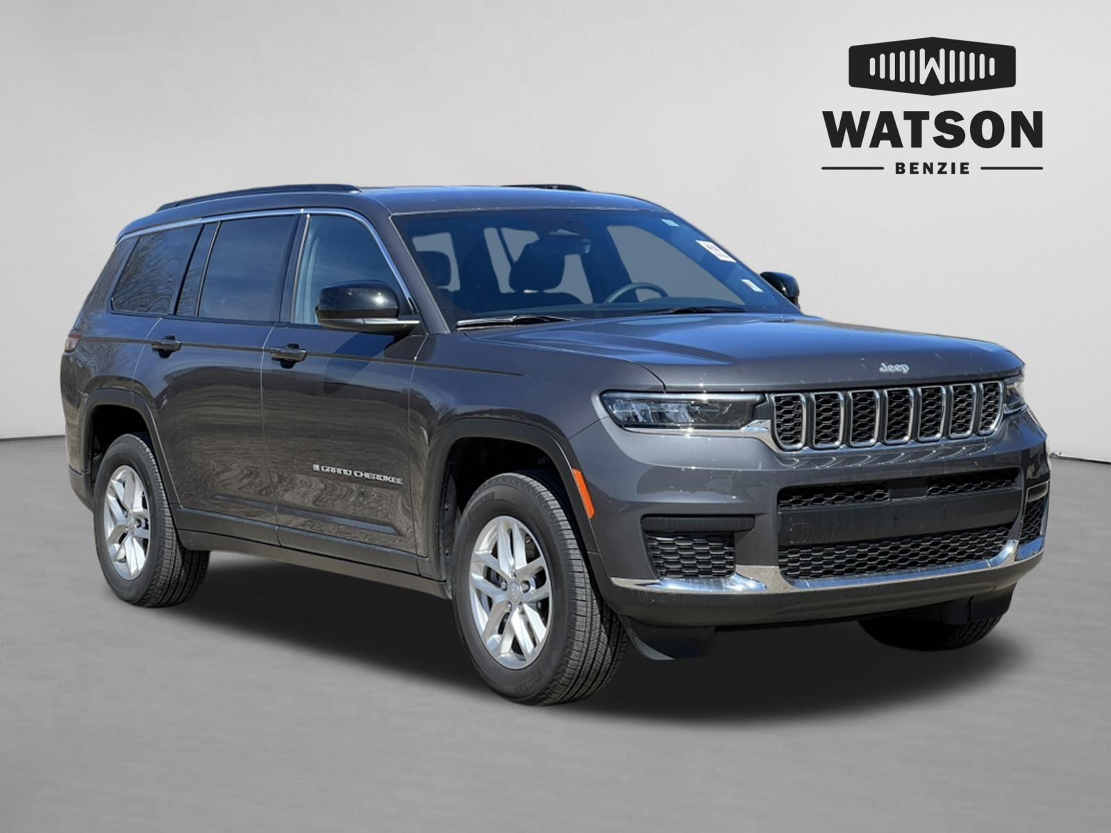 Baltic Gray Metallic Clearcoat 2025 Jeep Grand Cherokee L Laredo 4WD SUV / Crossover Four-Wheel Drive 8-Speed Automatic