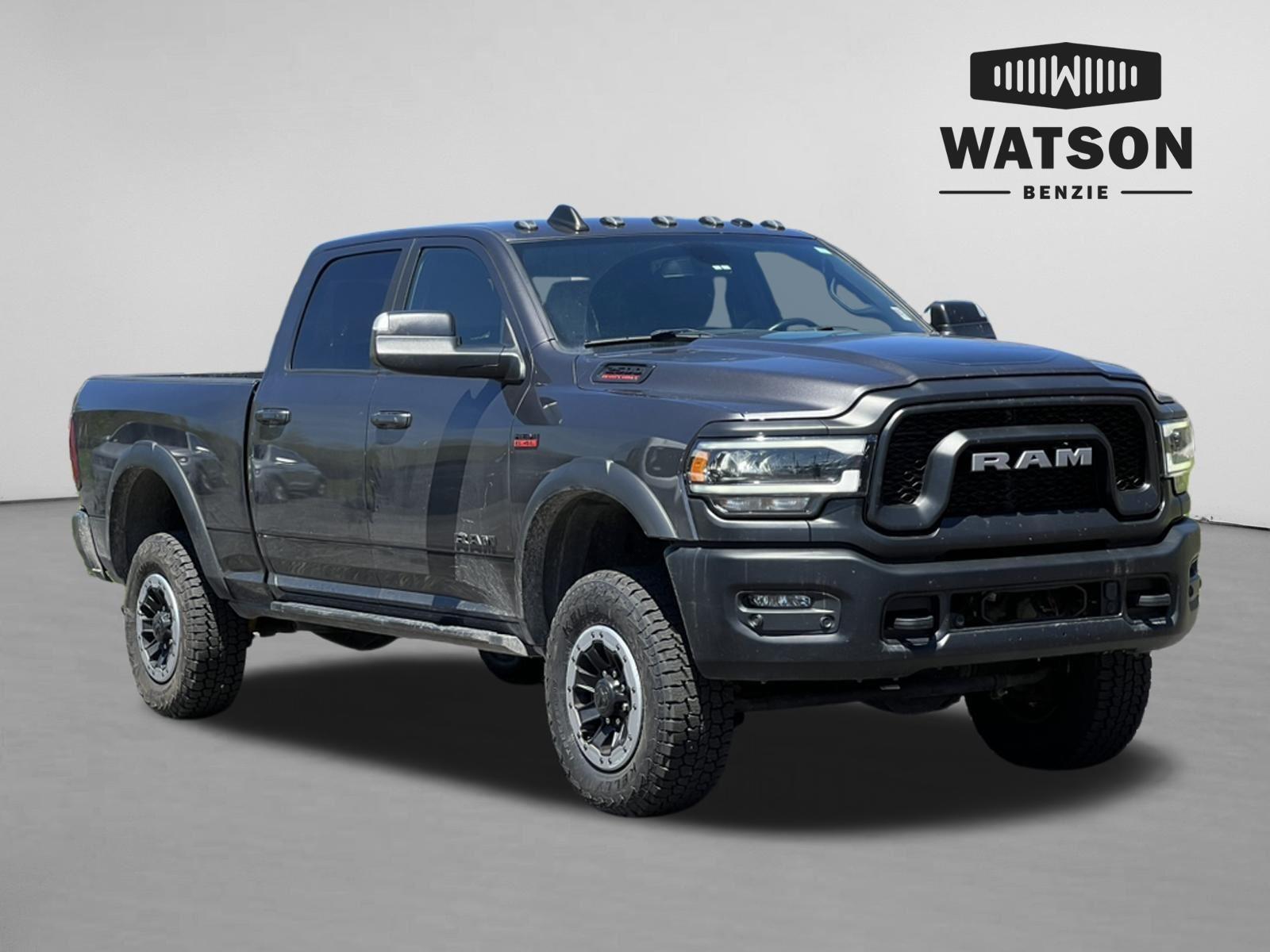 Gray (Granite Crystal Metallic Clearcoat) 2022 RAM 2500 Power Wagon Crew Cab 4WD Pickup Truck Four-Wheel Drive 8-Speed Automatic