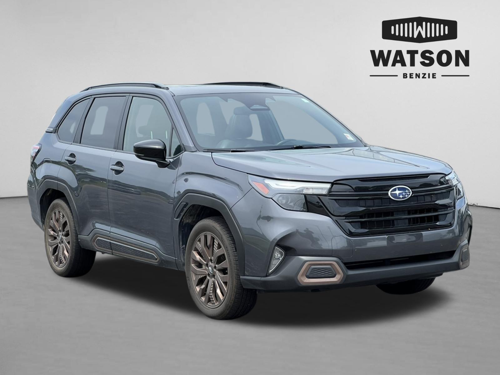 Magnetite Gray Metallic 2025 Subaru Forester SUV / Crossover All-Wheel Drive Continuously Variable Transmission