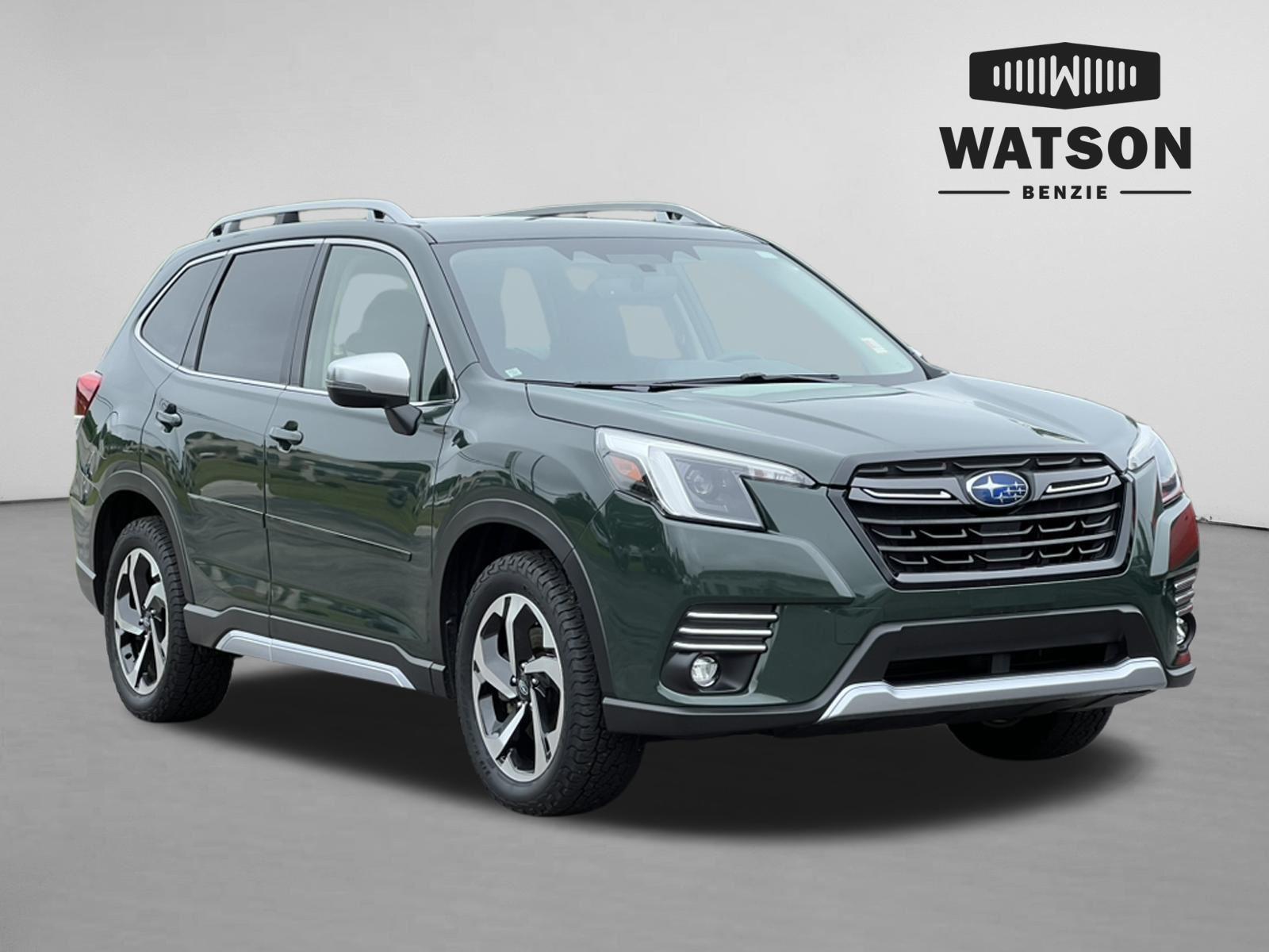 Cascade Green Silica 2023 Subaru Forester SUV / Crossover All-Wheel Drive Continuously Variable Transmission