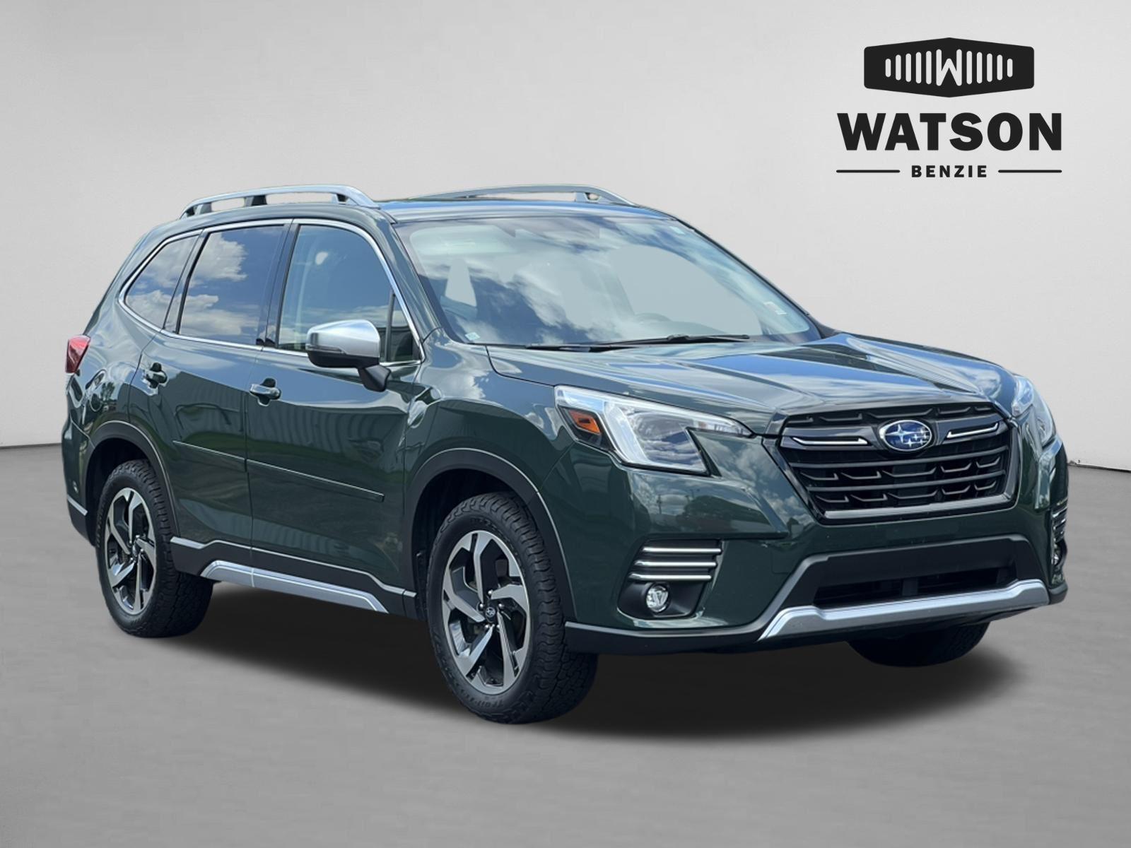 Cascade Green Silica 2023 Subaru Forester SUV / Crossover All-Wheel Drive Continuously Variable Transmission
