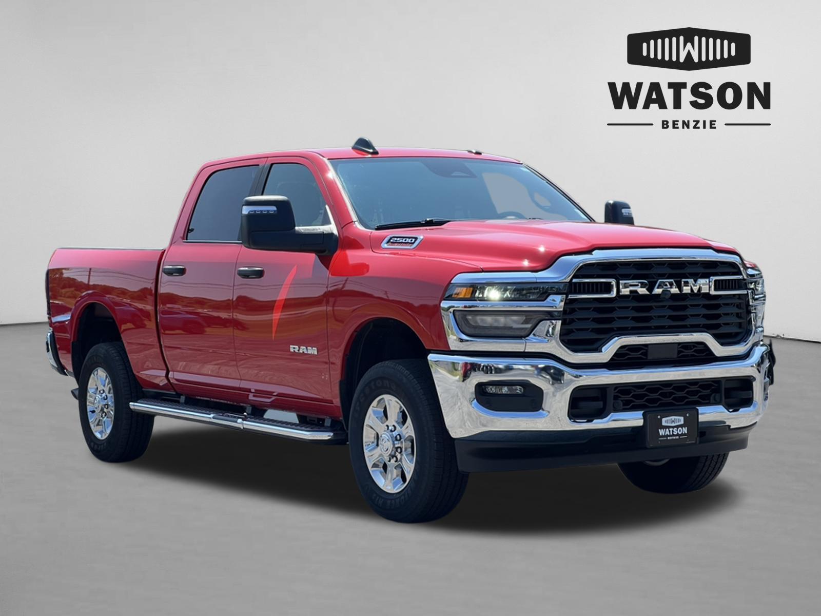 Flame Red Clearcoat 2026 RAM 2500 Pickup Truck Four-Wheel Drive 8-Speed Automatic