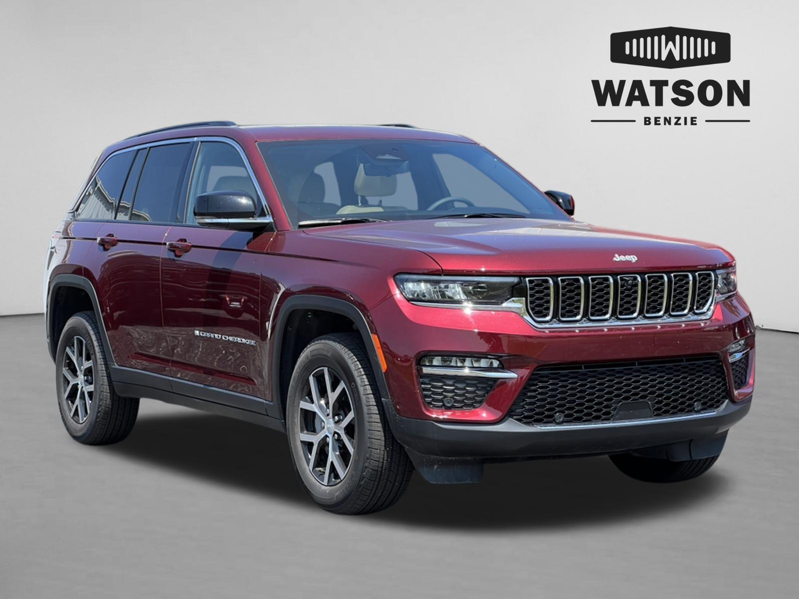 Velvet Red Pearlcoat 2025 Jeep Grand Cherokee SUV / Crossover Four-Wheel Drive 8-Speed Automatic