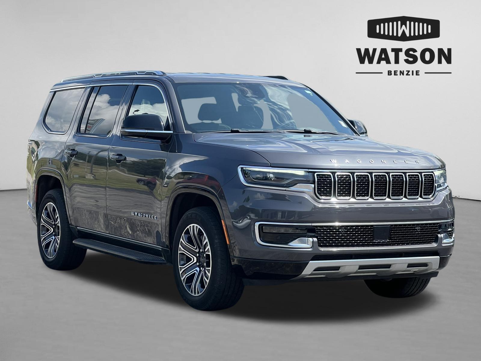 Diamond Black Crystal Pearlcoat 2024 Jeep Wagoneer SUV / Crossover Four-Wheel Drive 8-Speed Automatic