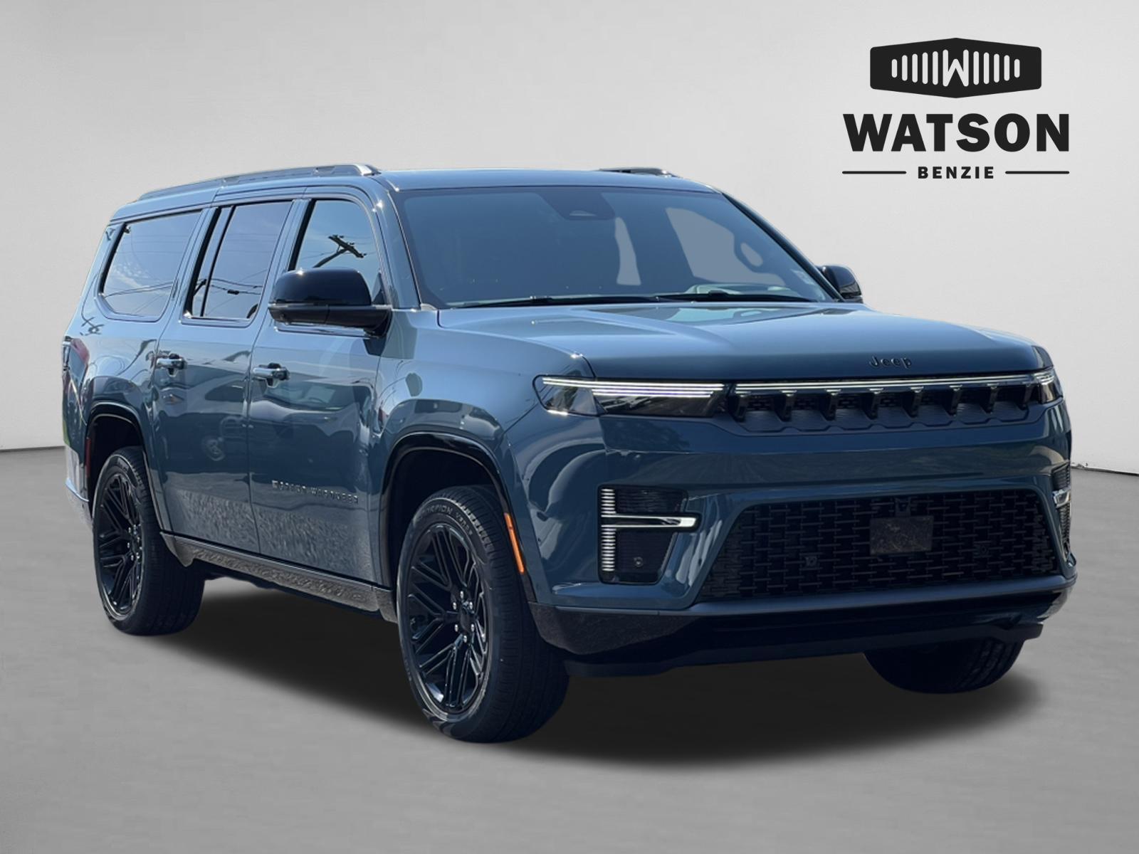 Gray (Steel Blue) 2026 Jeep Grand Wagoneer L SUV / Crossover Four-Wheel Drive 8-Speed Automatic