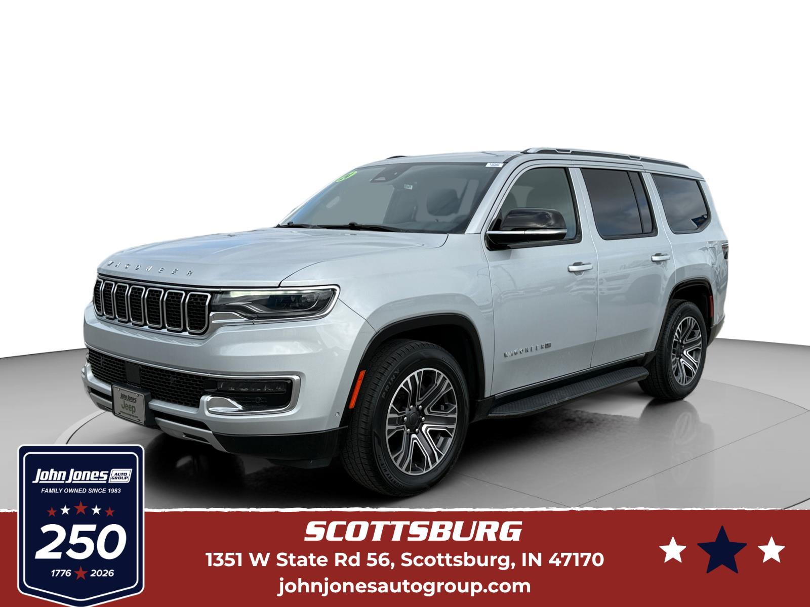 Silver Zynith 2024 Jeep Wagoneer Series II 4WD SUV / Crossover Four-Wheel Drive 8-Speed Automatic