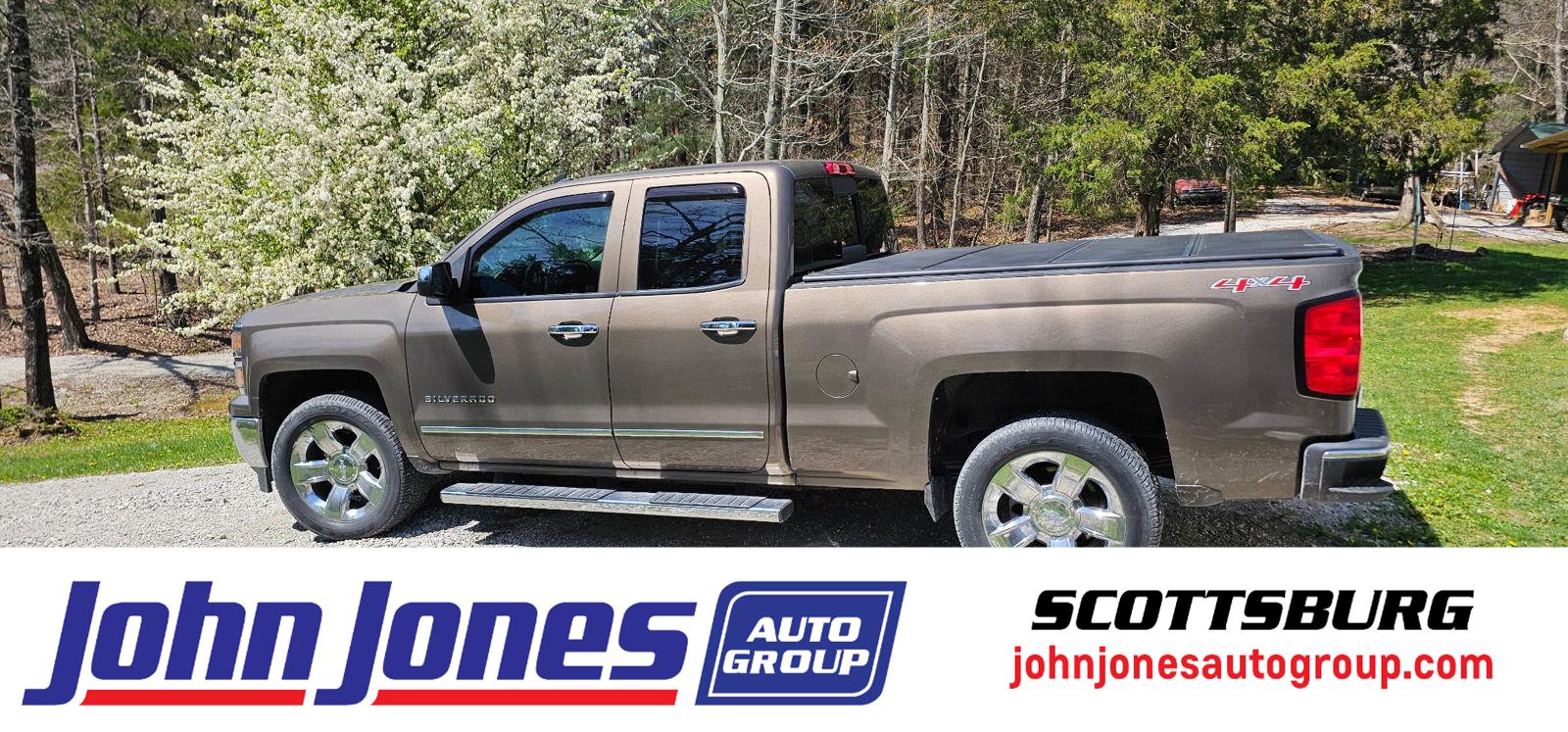 Brownstone Metallic 2014 Chevrolet Silverado 1500 LTZ Double Cab 4WD Pickup Truck Four-Wheel Drive 6-Speed Automatic