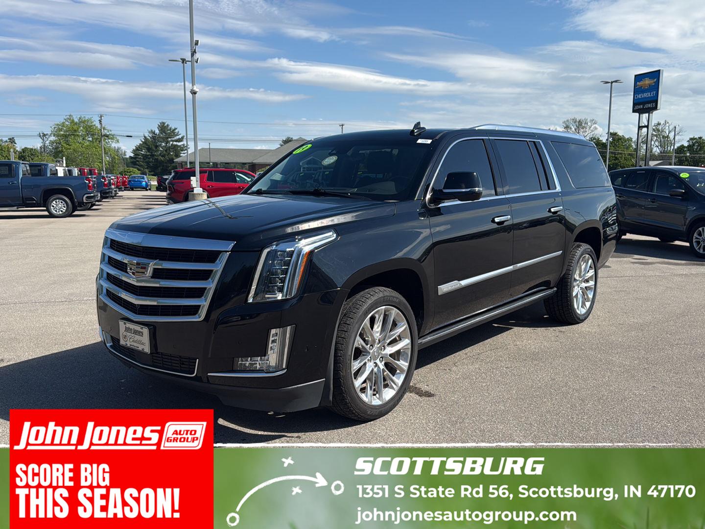 Black Raven 2019 Cadillac Escalade ESV SUV / Crossover Four-Wheel Drive Automatic
