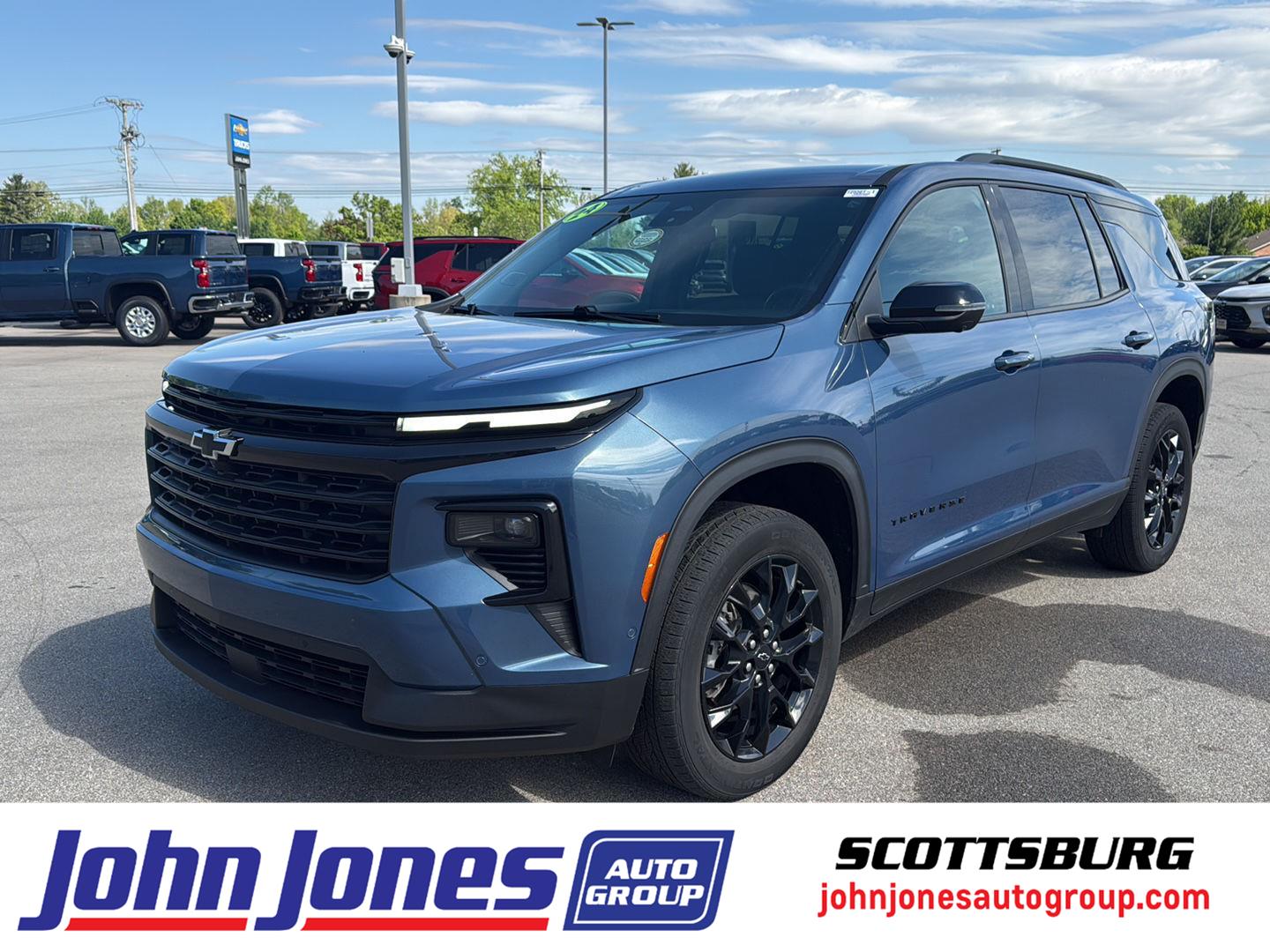 Lakeshore Blue Metallic 2024 Chevrolet Traverse LT FWD SUV / Crossover Front-Wheel Drive 8-Speed Automatic