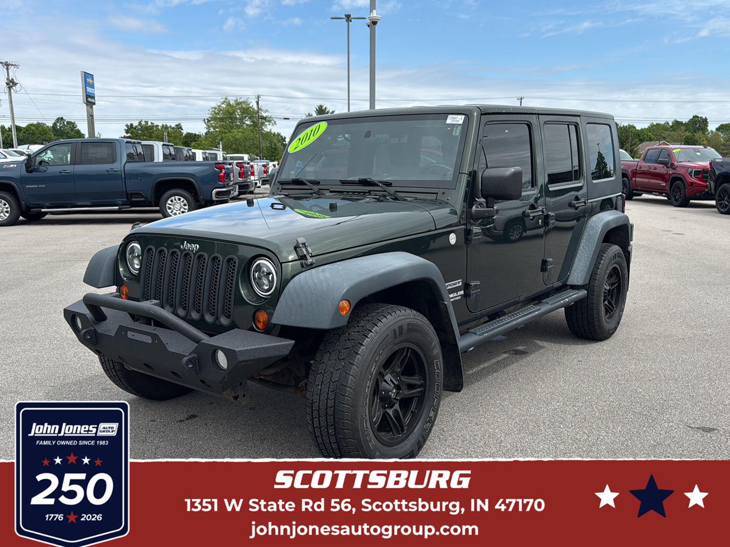 2010 Jeep Wrangler Unlimited Sport 4WD