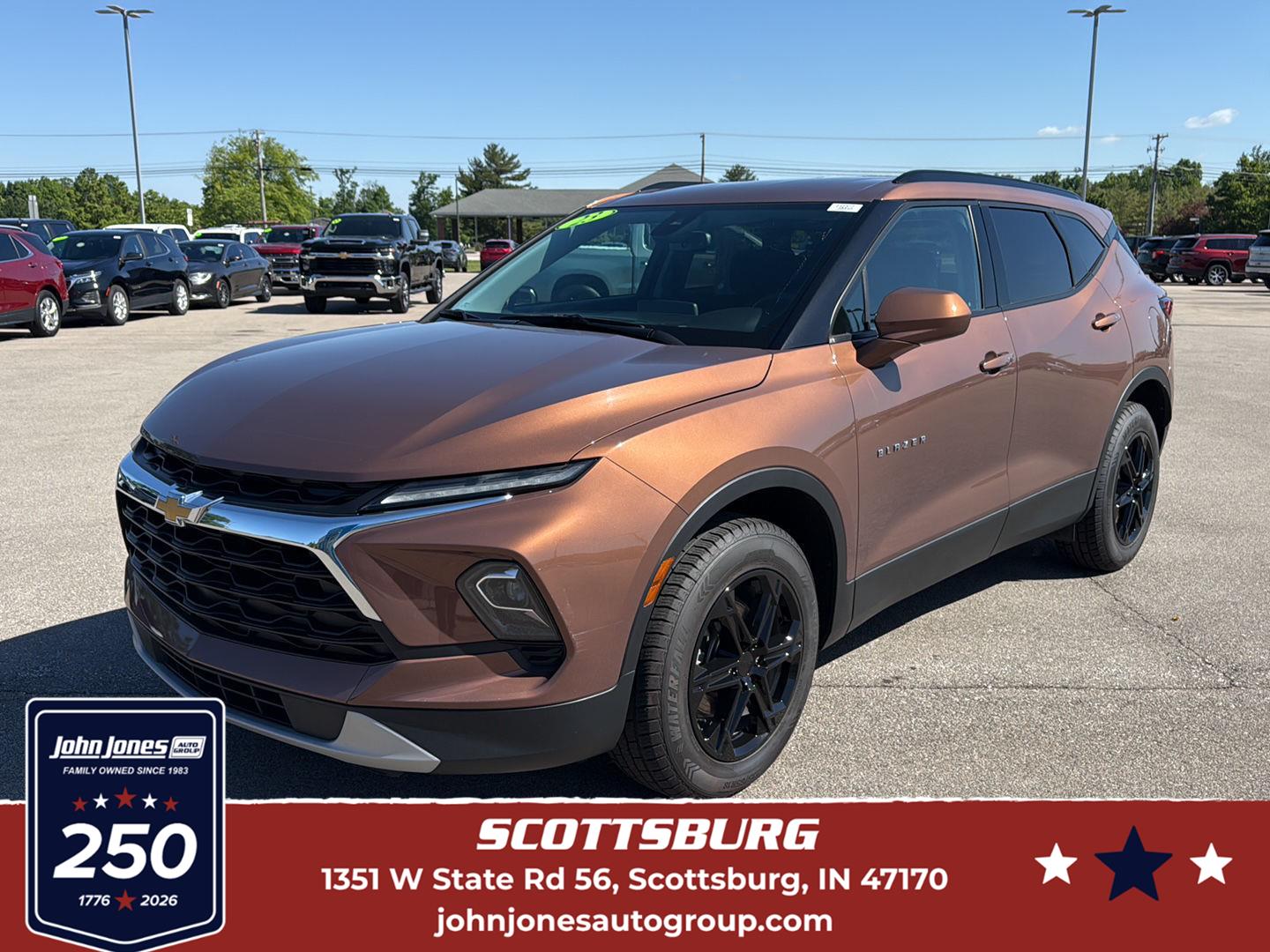 Red (Copper Bronze Metallic) 2023 Chevrolet Blazer 2LT FWD SUV / Crossover Front-Wheel Drive 9-Speed Automatic