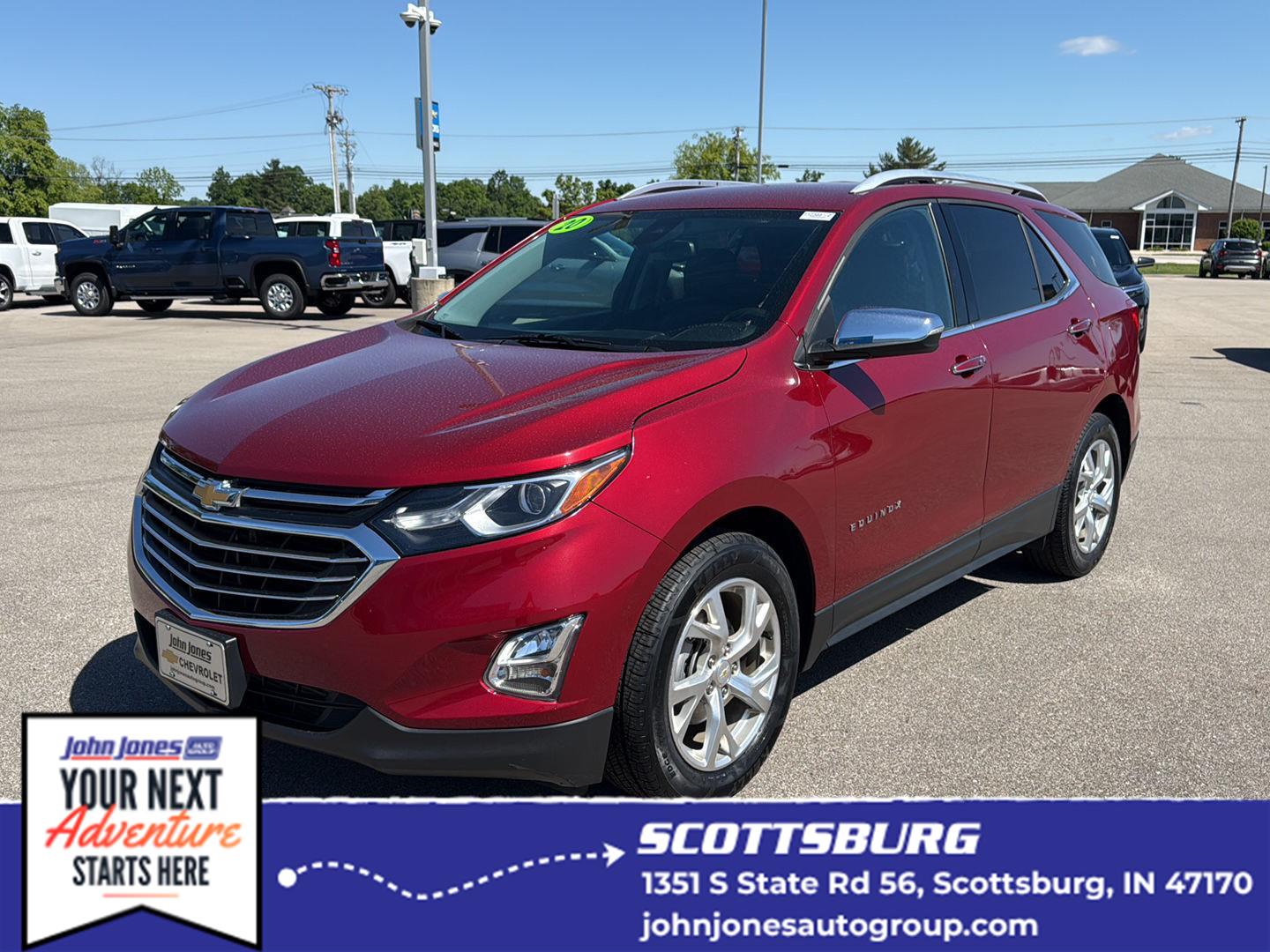 Cajun Red Tintcoat 2020 Chevrolet Equinox SUV / Crossover Front-Wheel Drive 6-Speed Automatic Overdrive