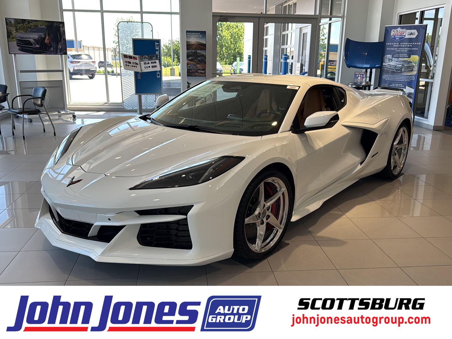 Arctic White 2026 Chevrolet Corvette E-Ray Coupe AWD with 2LZ Coupe All-Wheel Drive 8-Speed Dual Clutch