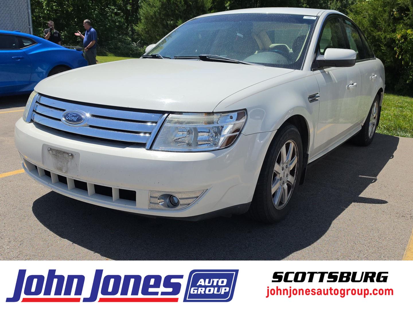 White Sand Clearcoat Metallic Tri-Coat 2009 Ford Taurus SE Sedan Front-Wheel Drive 6-Speed Automatic