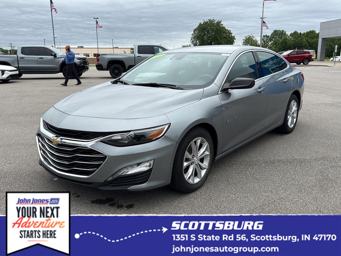 Sterling Gray Metallic 2023 Chevrolet Malibu Sedan Front-Wheel Drive Continuously Variable Transmission