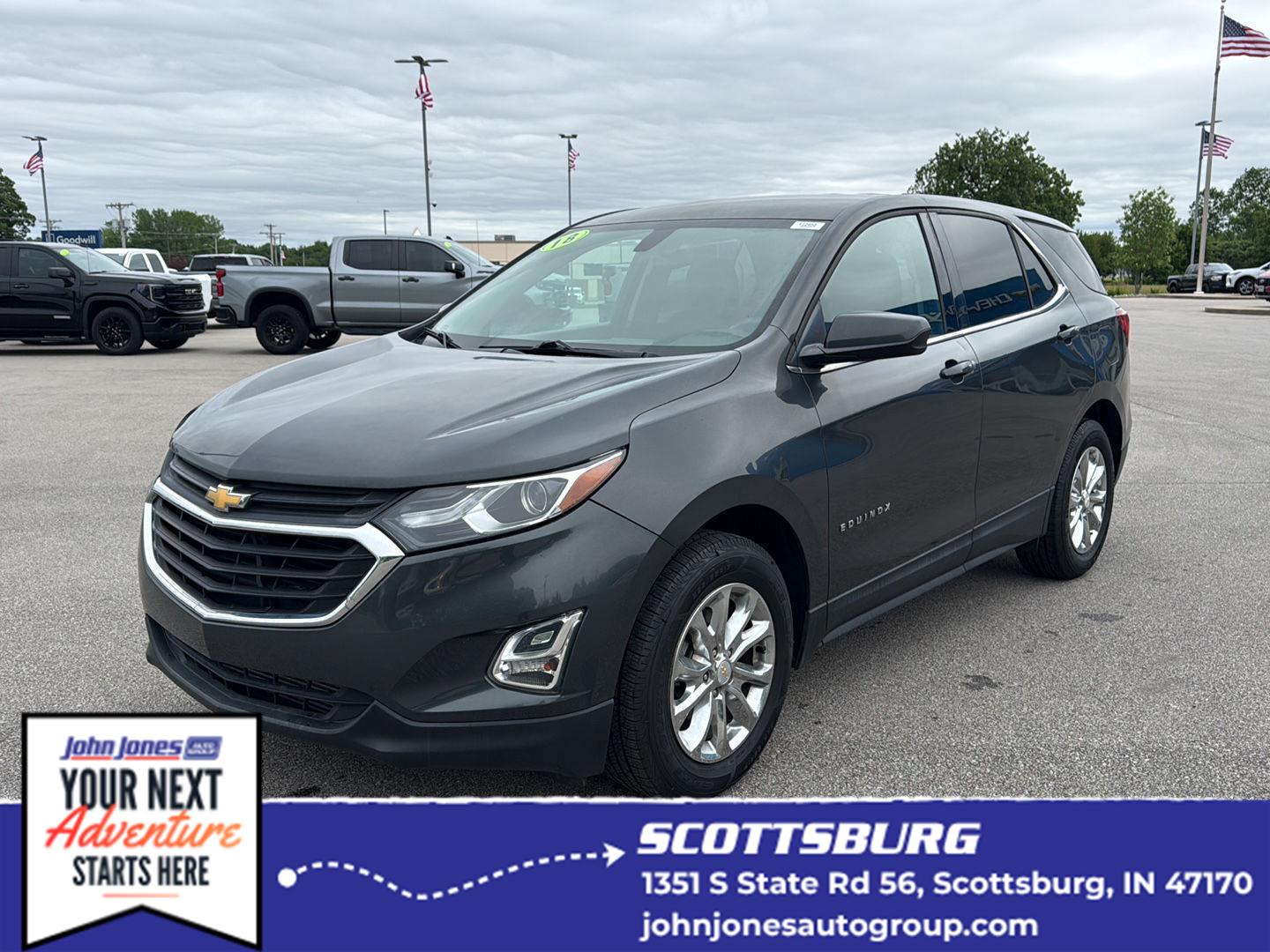 Nightfall Gray Metallic 2018 Chevrolet Equinox SUV / Crossover Front-Wheel Drive 6-Speed Automatic Overdrive