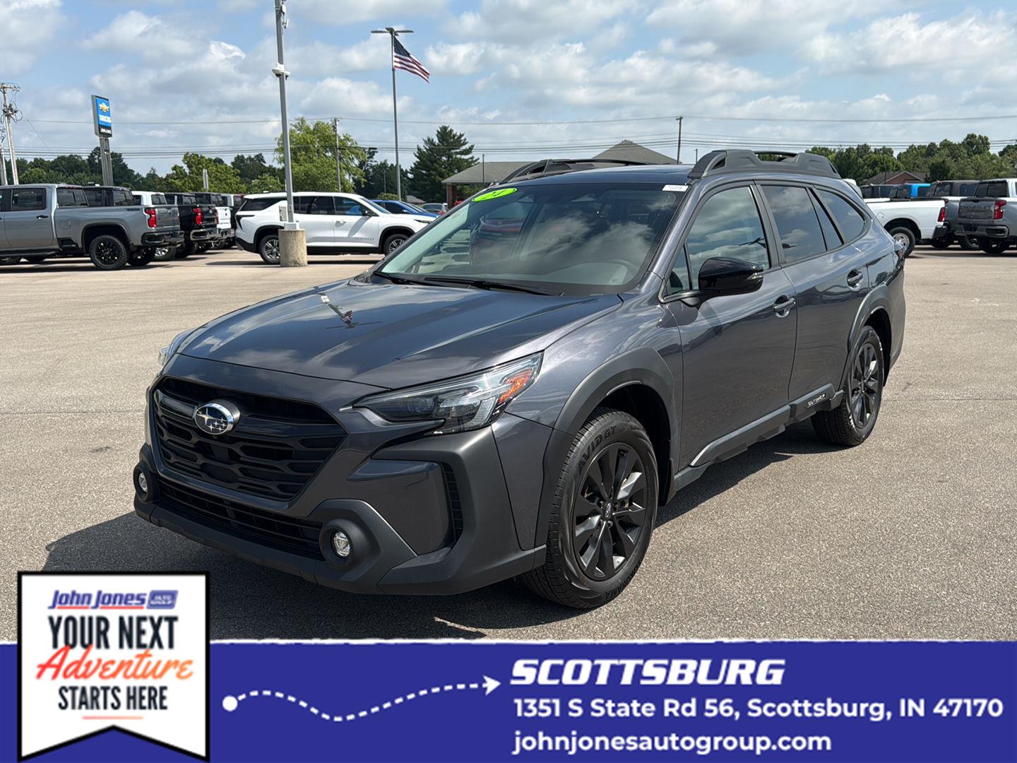 Magnetite Gray Metallic 2024 Subaru Outback SUV / Crossover All-Wheel Drive Continuously Variable Transmission