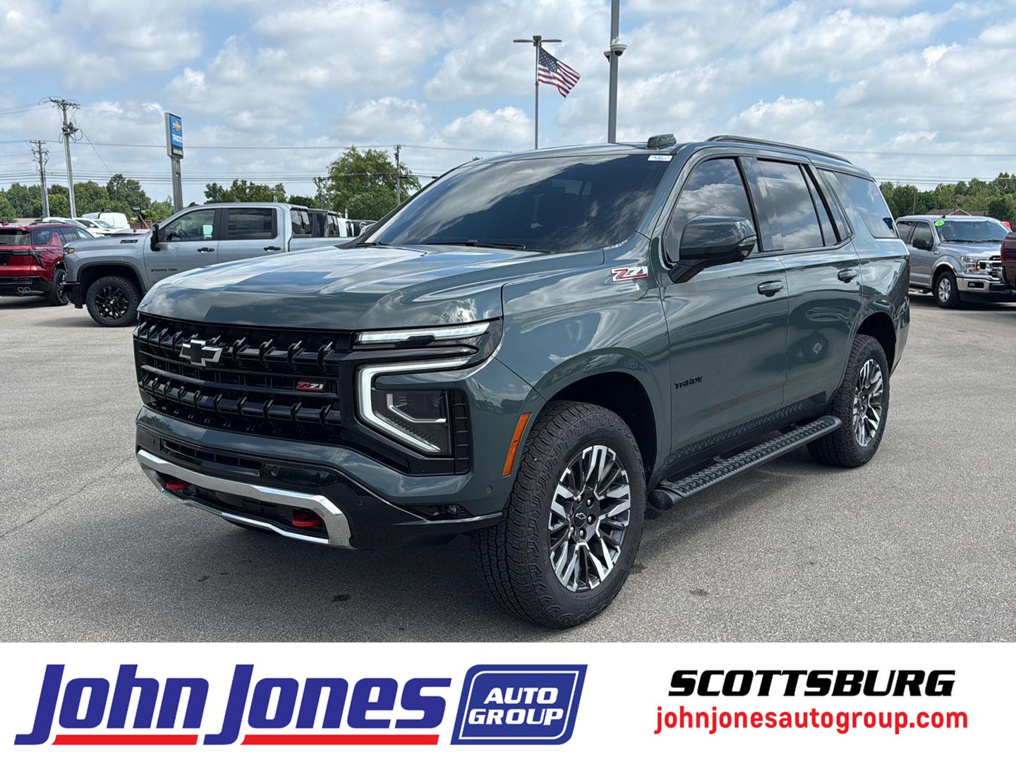Cypress Gray 2025 Chevrolet Tahoe Z71 4WD SUV / Crossover Four-Wheel Drive Automatic